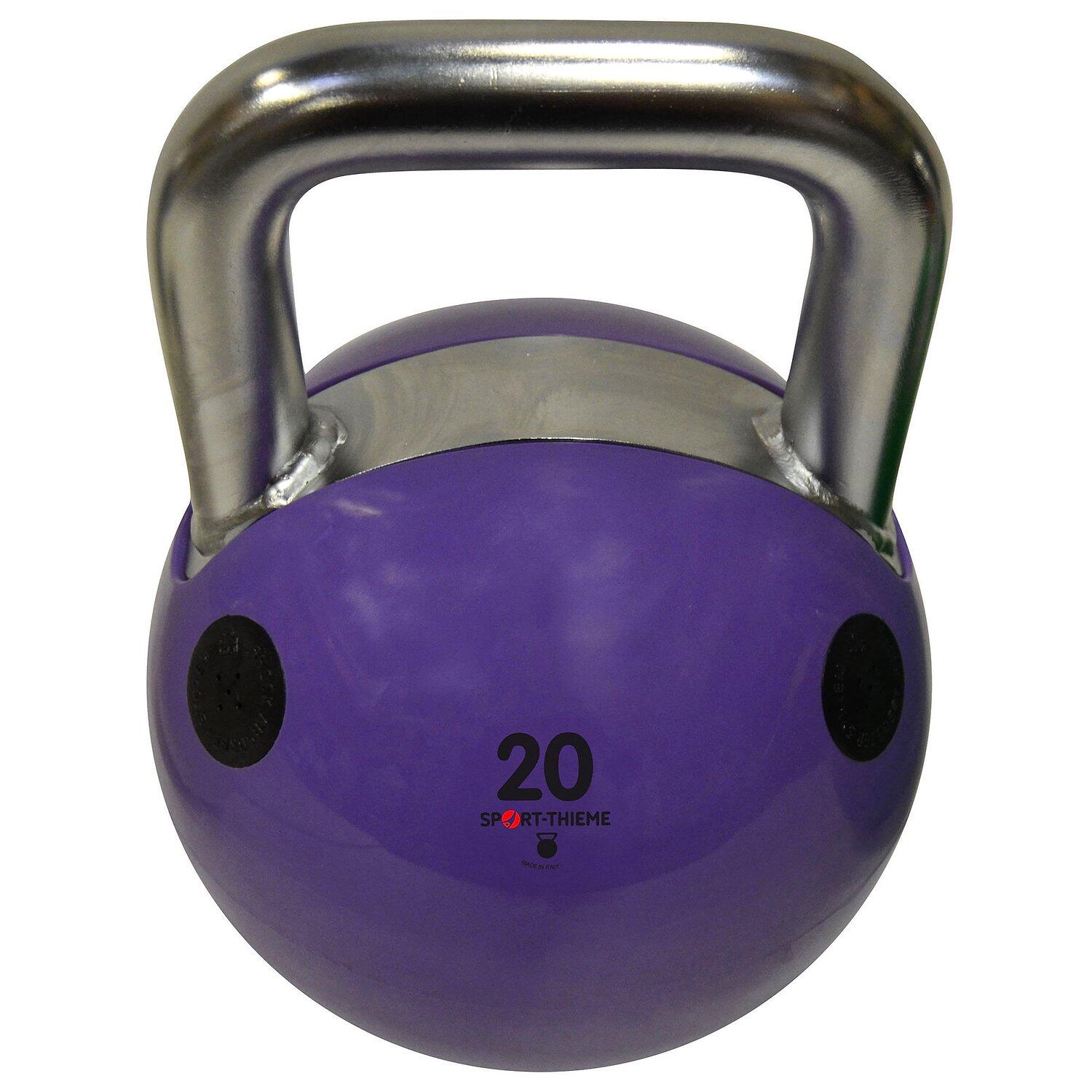 Kettlebell Soft 20 kg Violet Gewichtheben Unisex 1/1