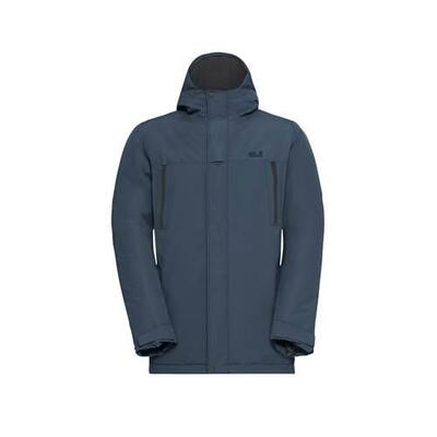 Heren gewatteerd jack jack wolfskin glacier shield
