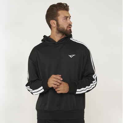 Lichte space hoodie met capuchon en kangoeroezak