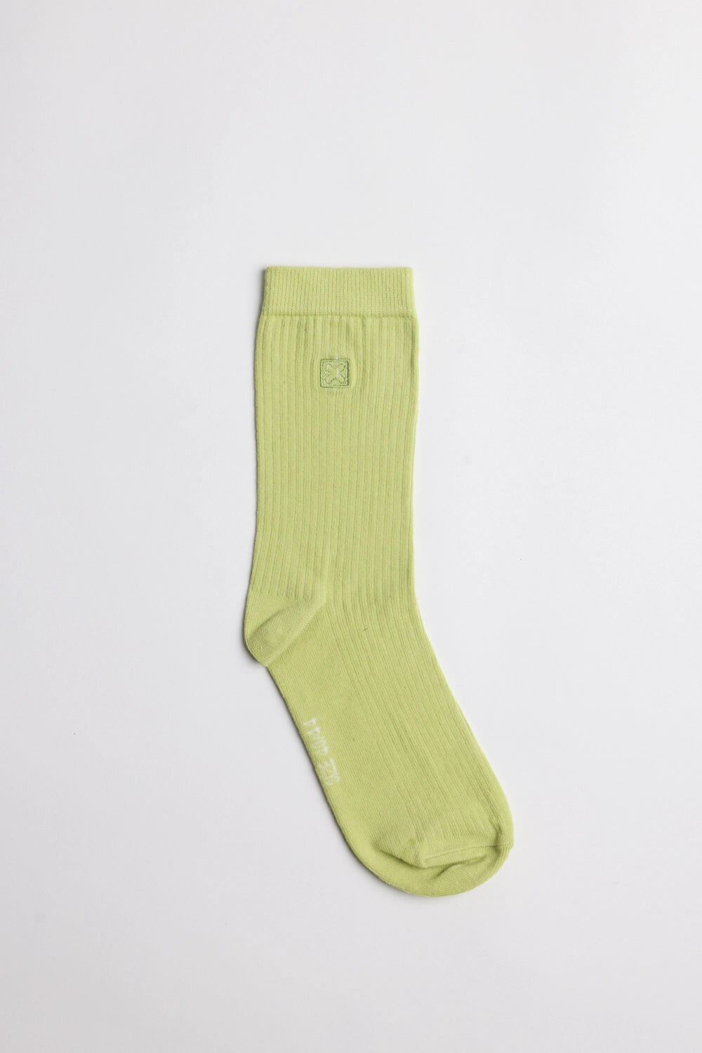 Calcetines Blue Banana Nature Lime Green de Algodón Orgánico 1/2