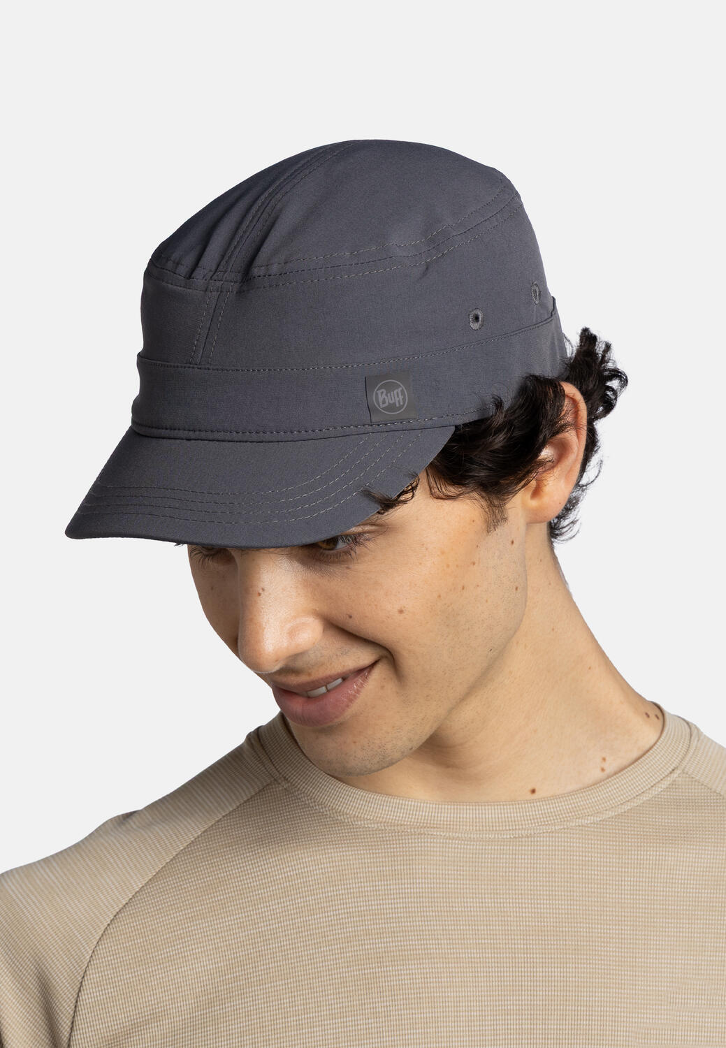 Czapka z daszkiem BUFF MILITARY CAP SOLID ASH L/XL 6/7