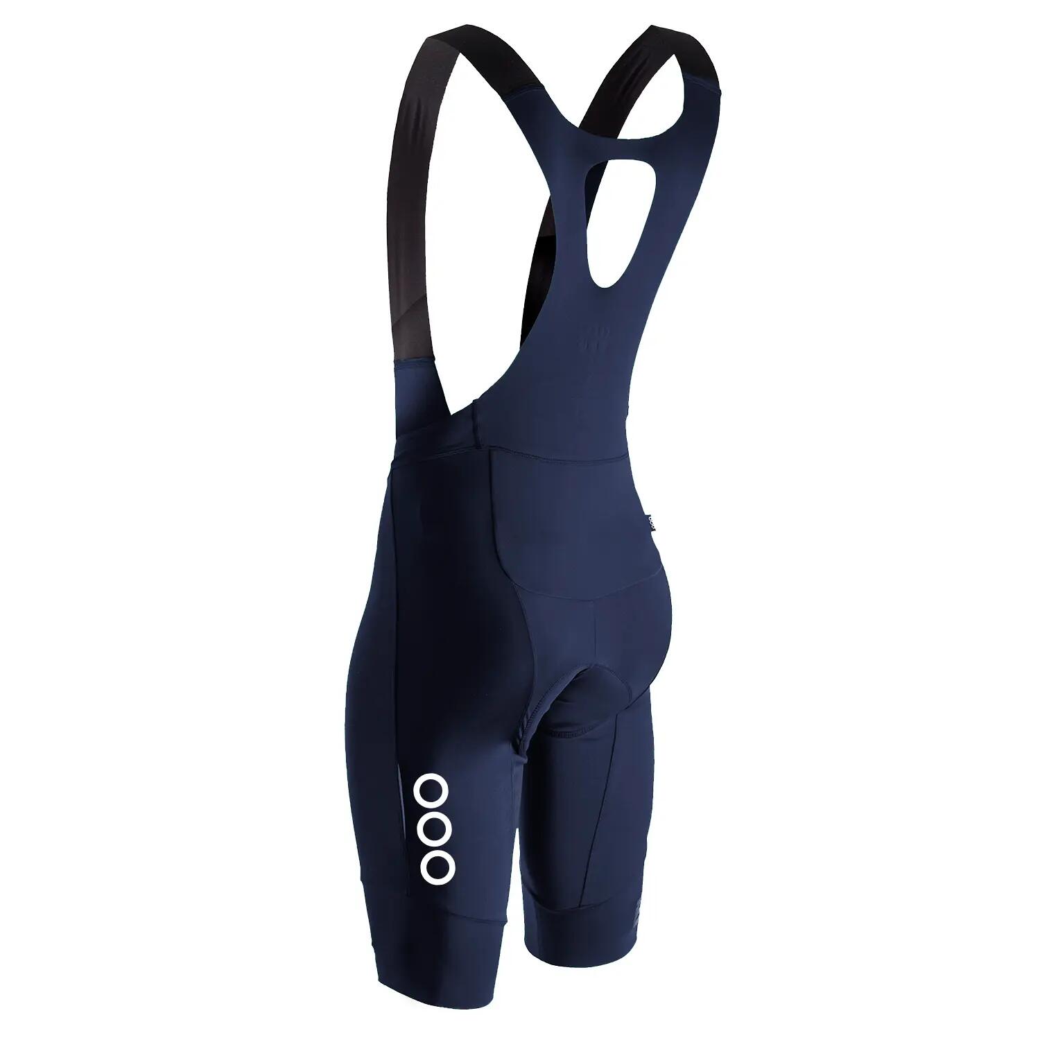 Cuissard cyclisme à bretelles homme La Praise 2 - Bleu marine 2/2