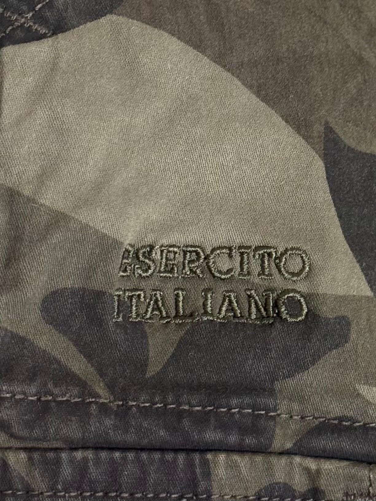 Bermuda Aviazione Esercito camouflage cargo in cotone uomo 4/4