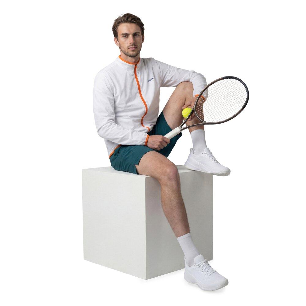 Veste légère de tennis homme Bounce White Blanc 3/6