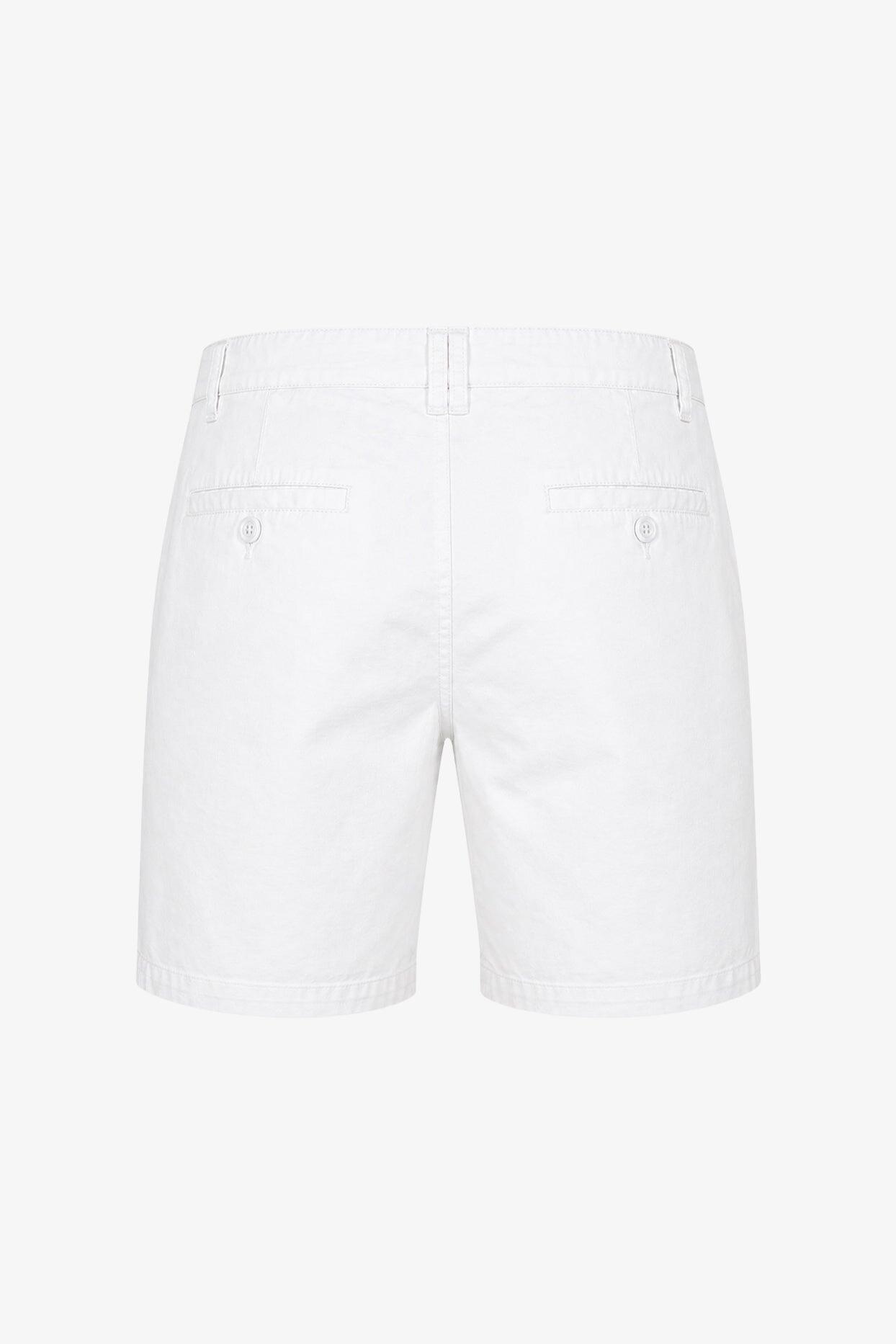 Bermuda Esercito bianco in cotone uomo 2/3