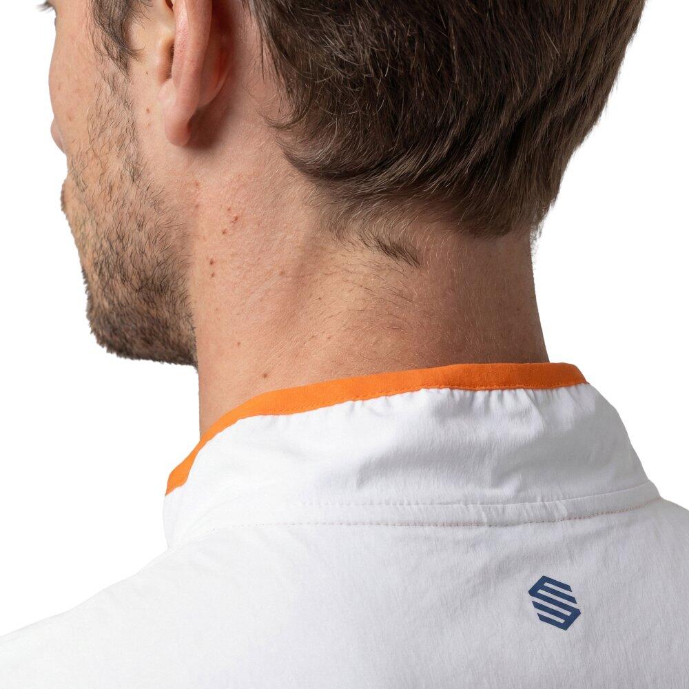 Veste légère de tennis homme Bounce White Blanc 5/6