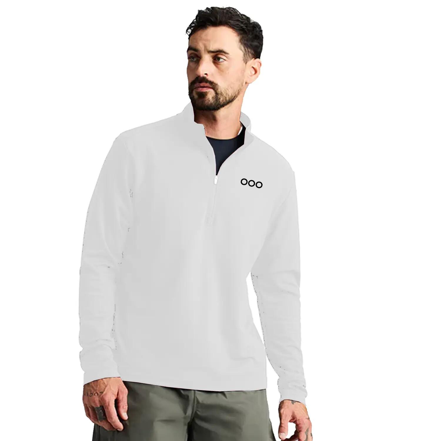 Sudadera ECOON modèle La diagonale des Fous couleur blanc 2/7