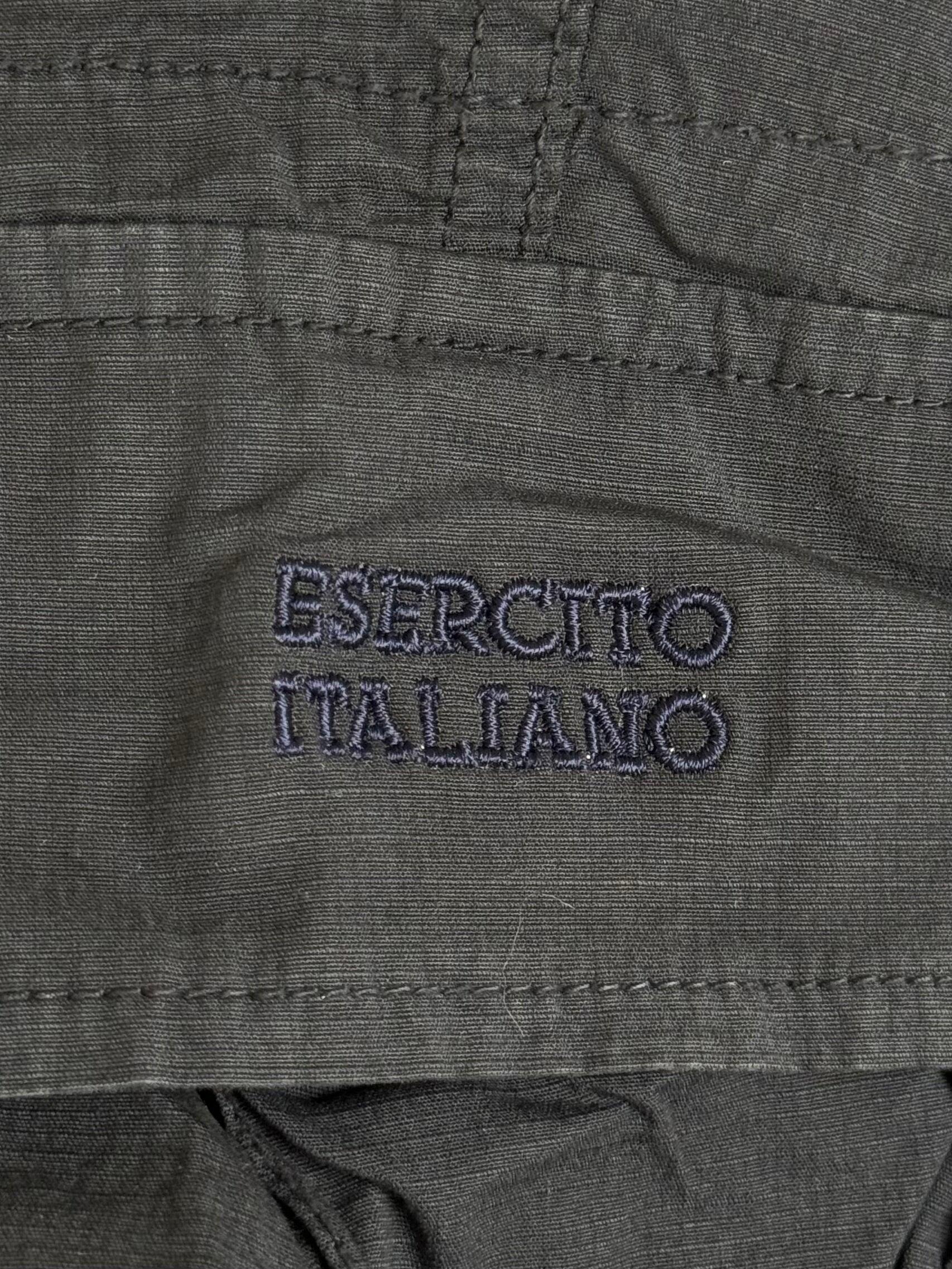Bermuda Aviazione Esercito blu cargo in cotone uomo 4/4