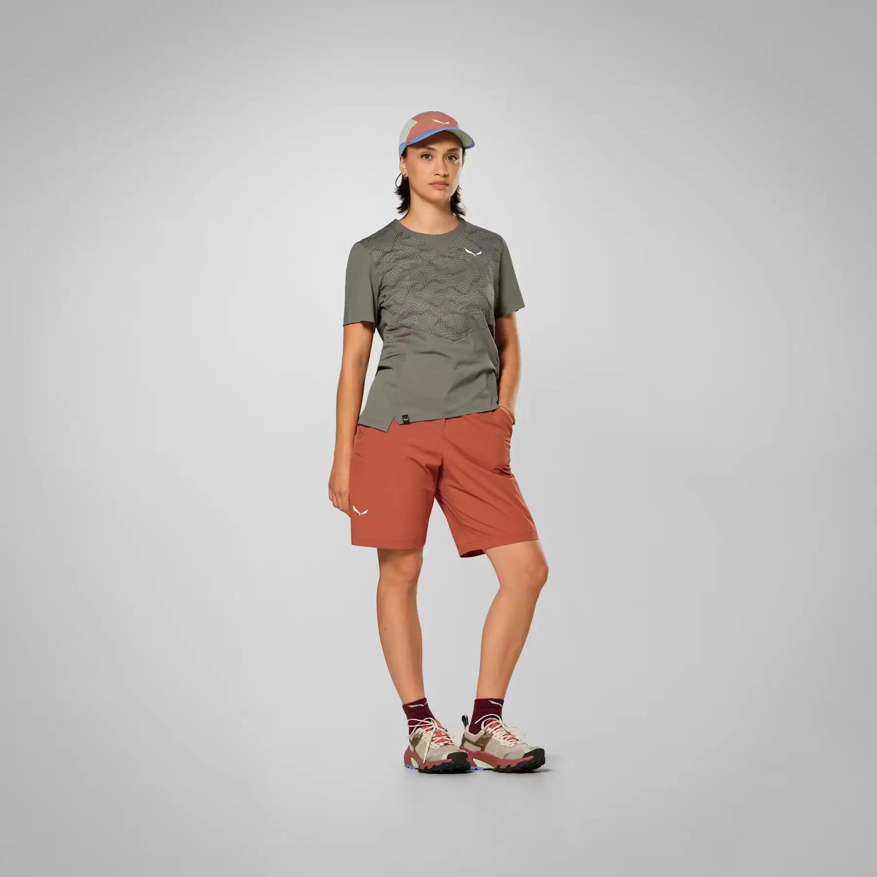 Bermudas de mujer Salewa Pedroc Dst 3/5
