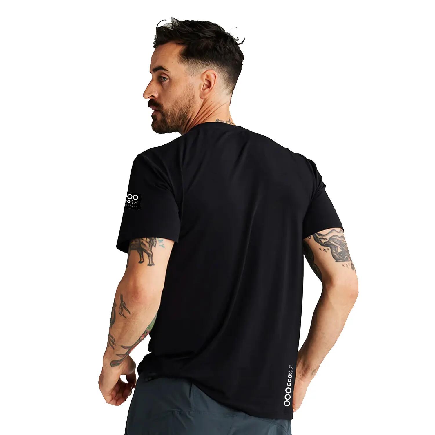T-shirt ECOON modèle La Campetoise couleur noir 4/7