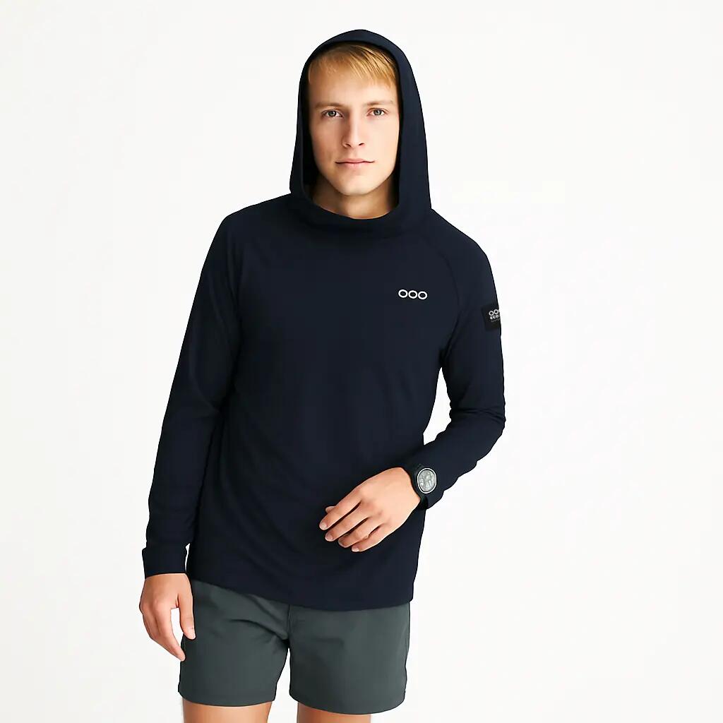 Sudadera ECOON modèle Mont-blanc couleur bleu Marino 3/7