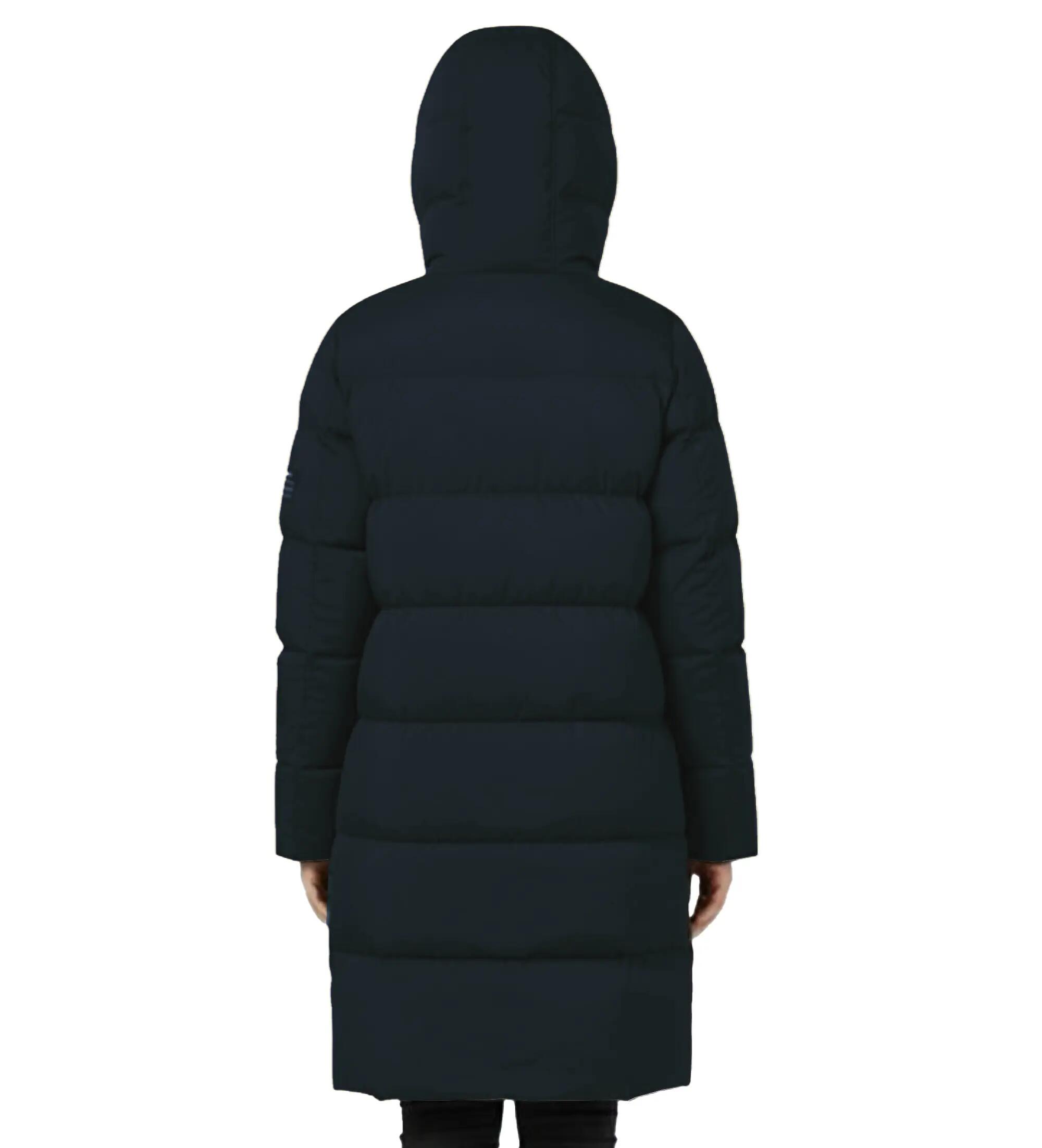 Abrigo Biarritz Long jacket de la marque ECOON couleur Azúl Marino 3/3