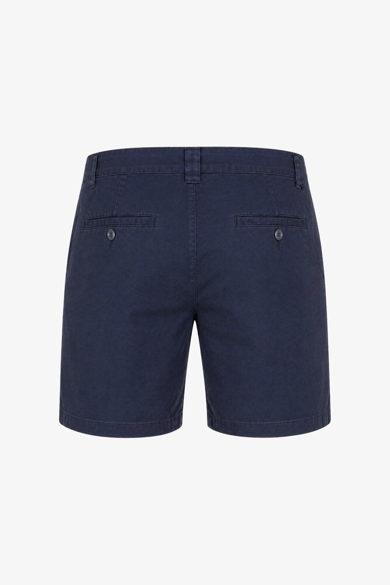 Bermuda Esercito blu in cotone uomo 2/3