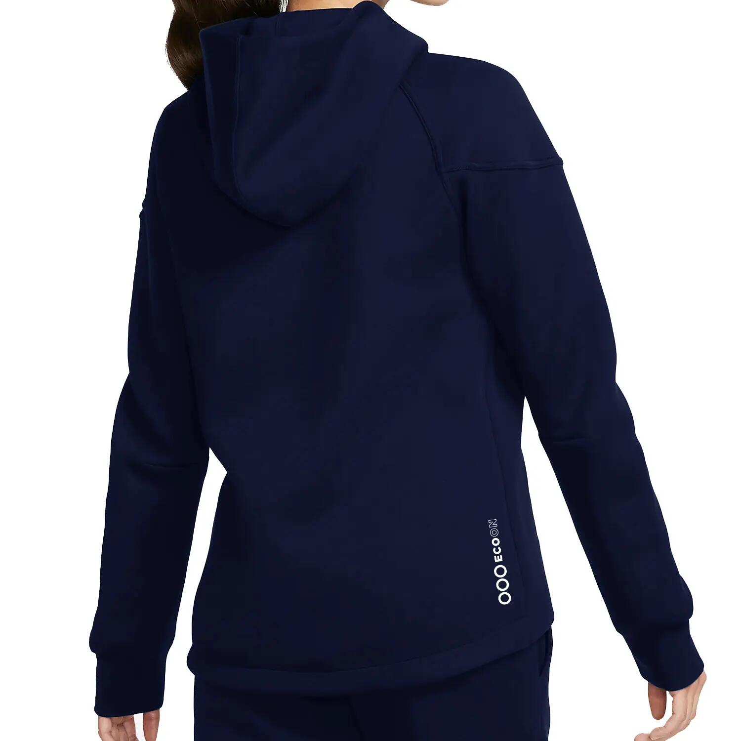 Sudadera avec capucha ECOON modèle York couleur bleu Marino 2/3