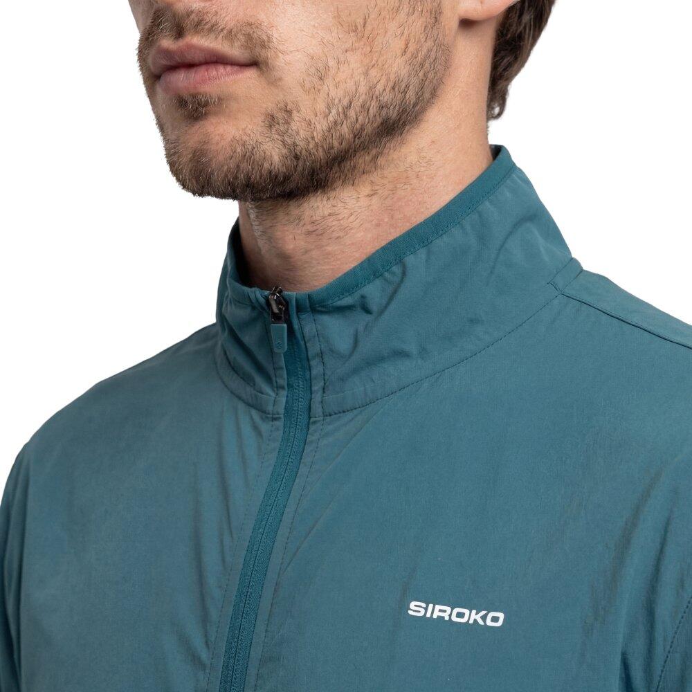 Chaqueta ligera tenis hombre Bounce Green Verde 4/6