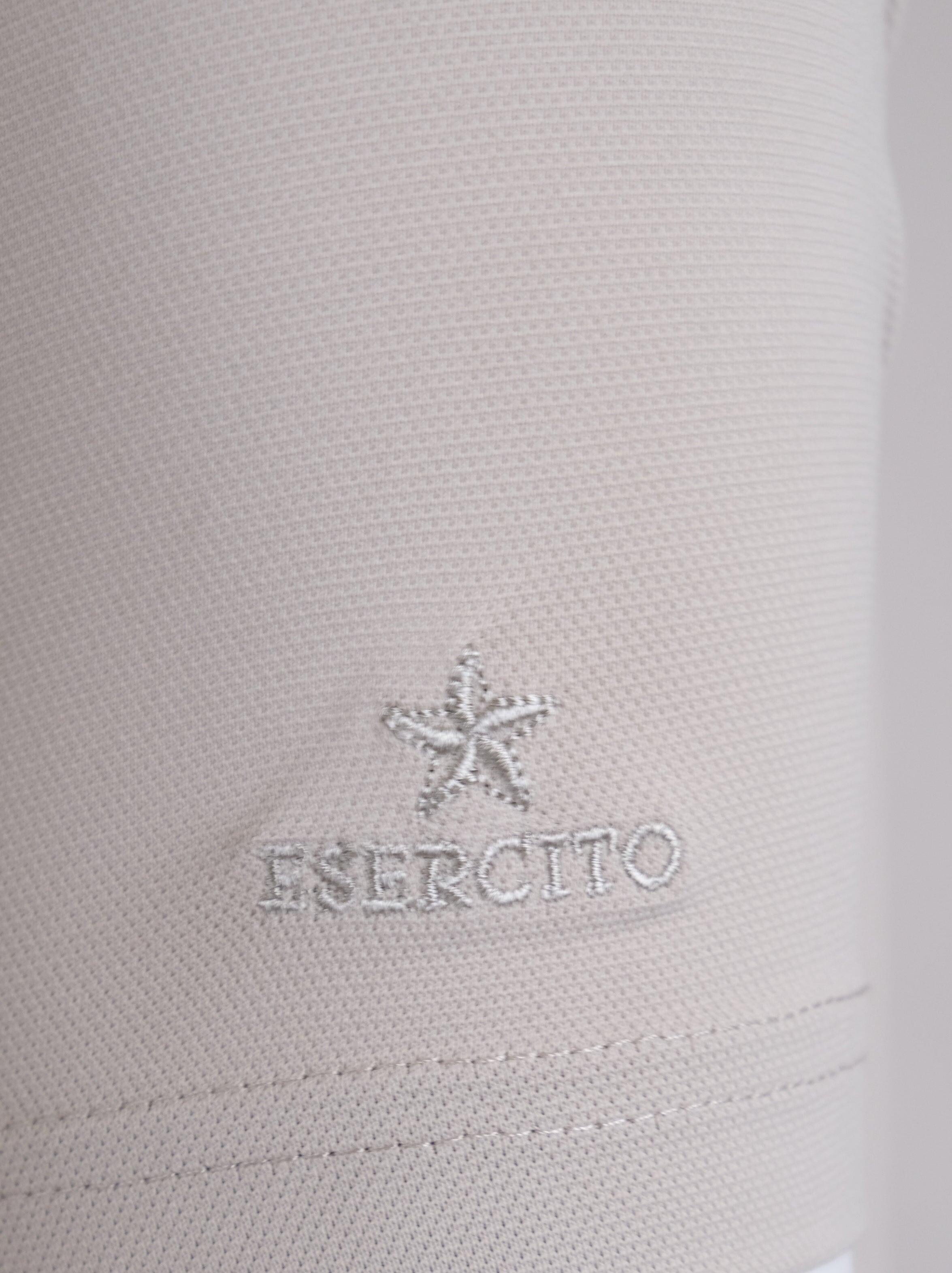 Polo Esercito kaki tecnica a maniche corte sport uomo 4/4