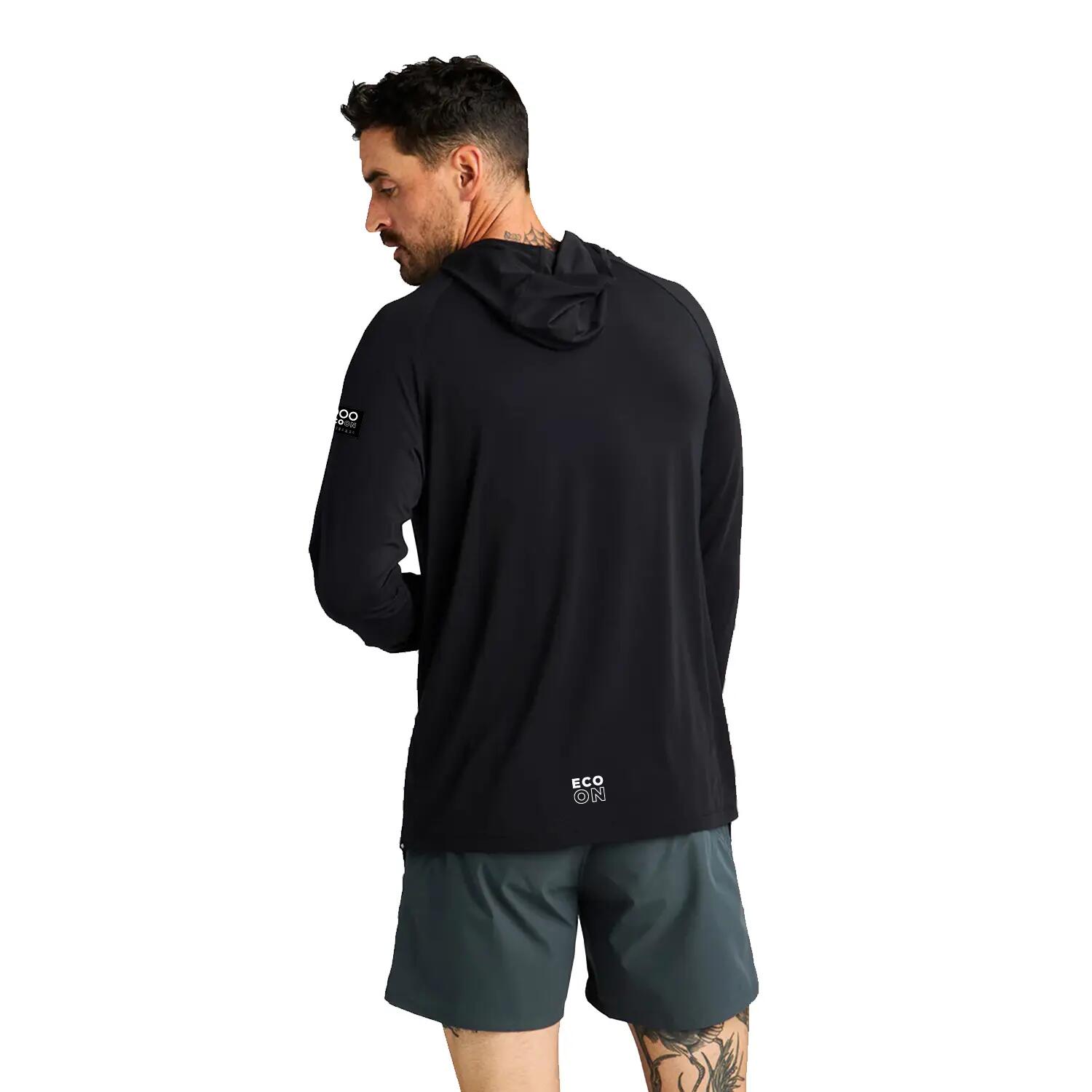 Sudadera ECOON modèle Mont-blanc couleur noir 4/7