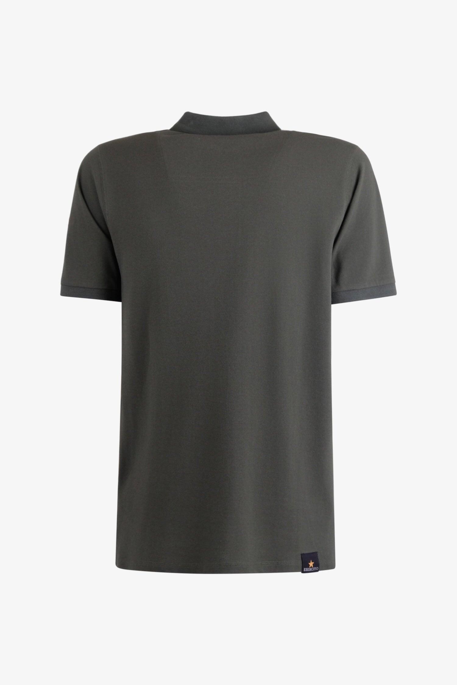 Polo Esercito militare a maniche corte in cotone uomo 2/4