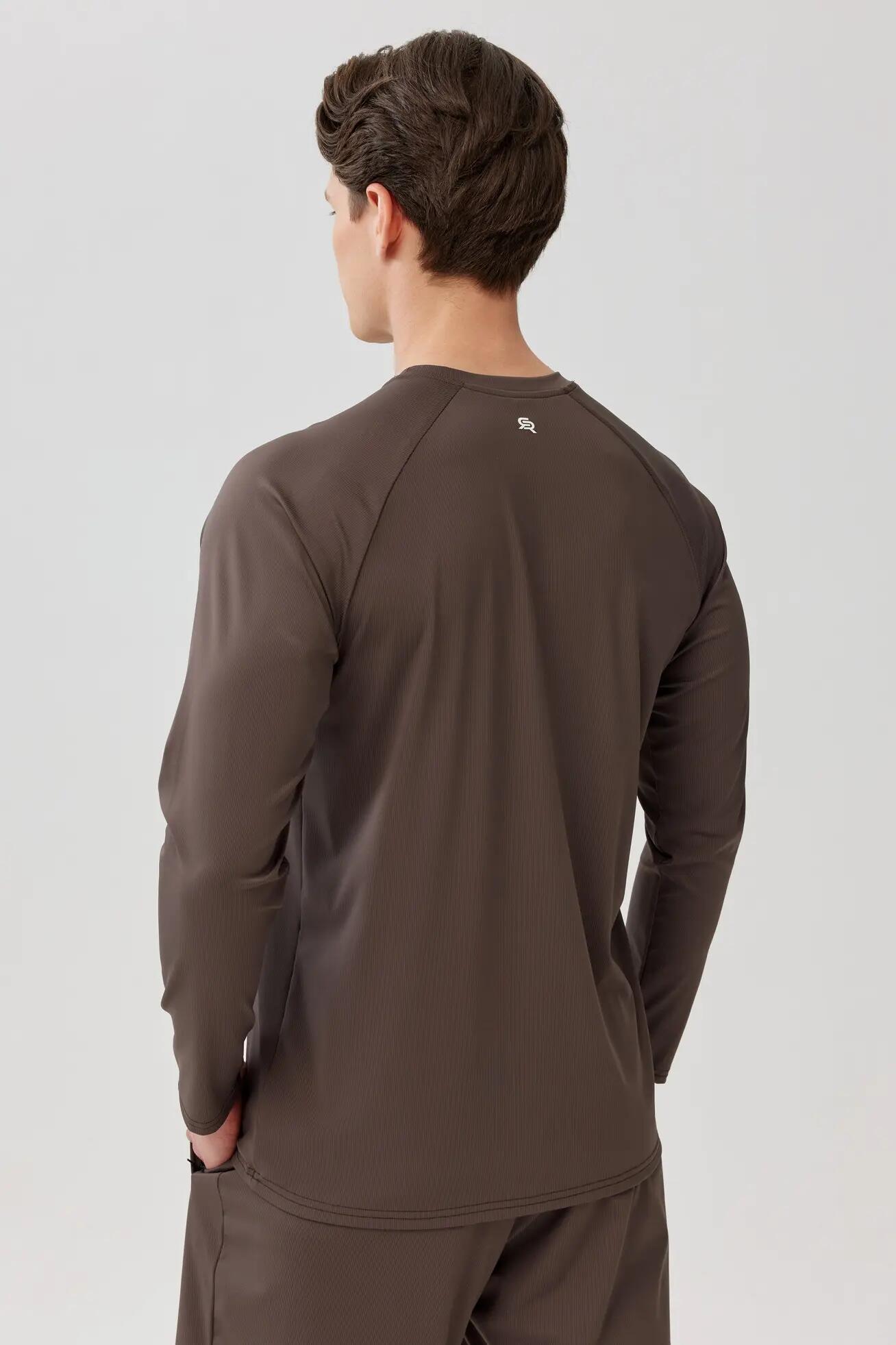 Męska koszulka treningowa szybkoschnąca Rough Radical Proof Tee Ls 2/4