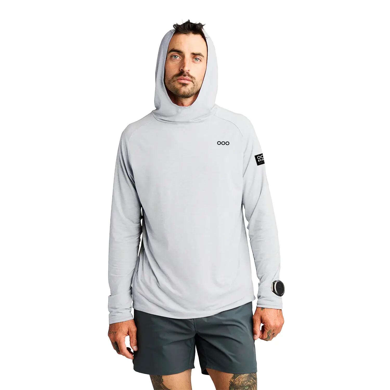 Sudadera ECOON modèle Mont-blanc couleur blanc 2/7