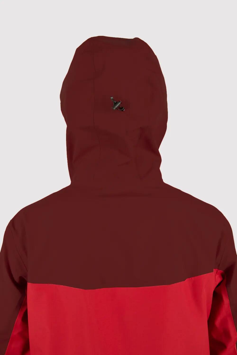 Veste ECOExplorer Jacket Homme marque ECOON - rouge/rouge oscuro 7/7