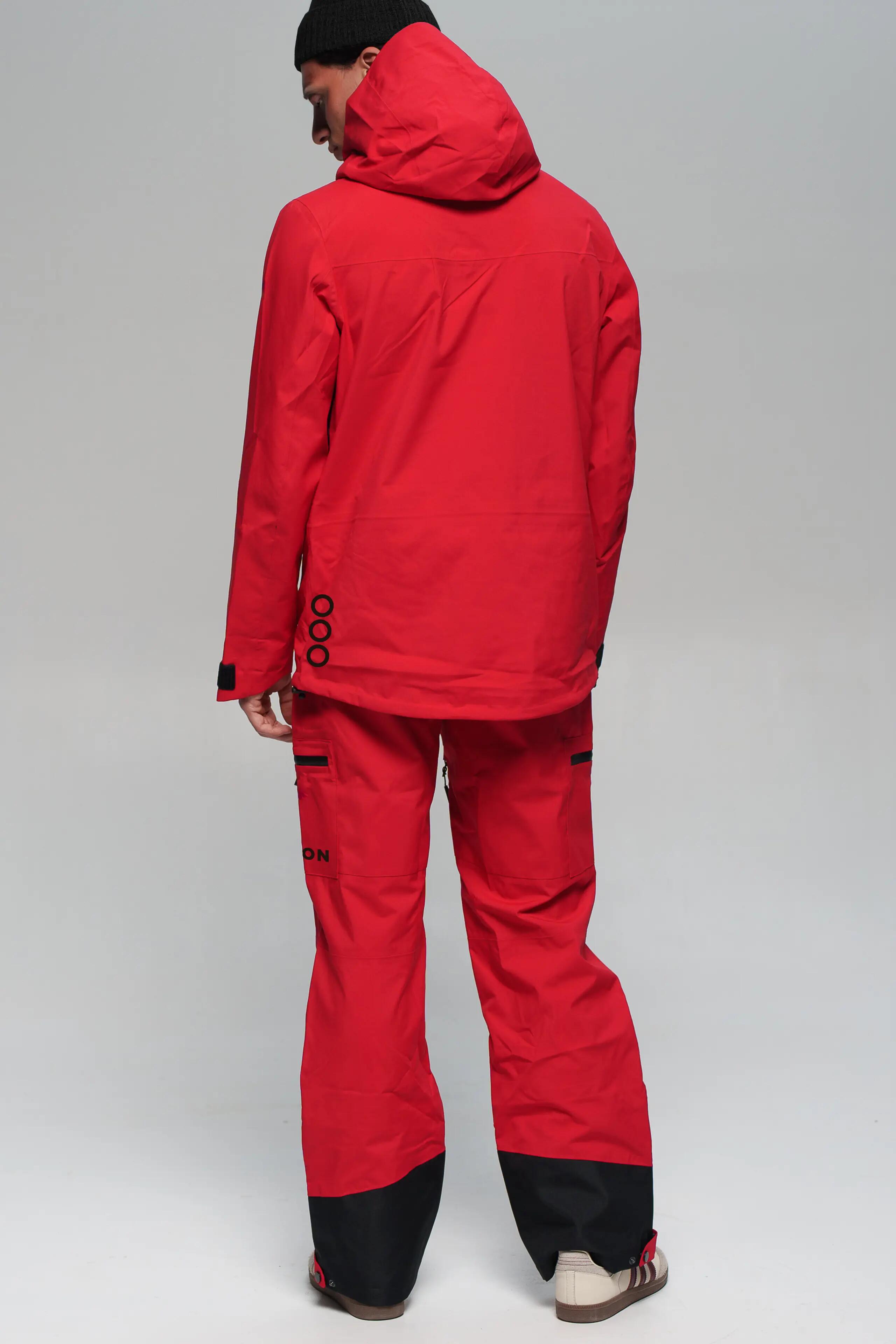 Veste ECOExplorer Jacket Homme marque ECOON - rouge/rouge oscuro 5/7