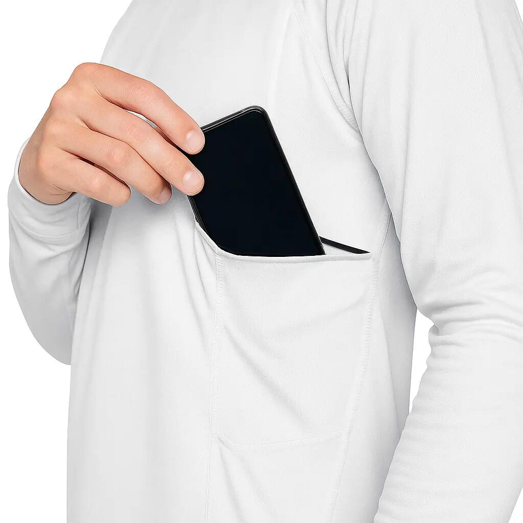 Sudadera ECOON modèle Mont-blanc couleur blanc 6/7