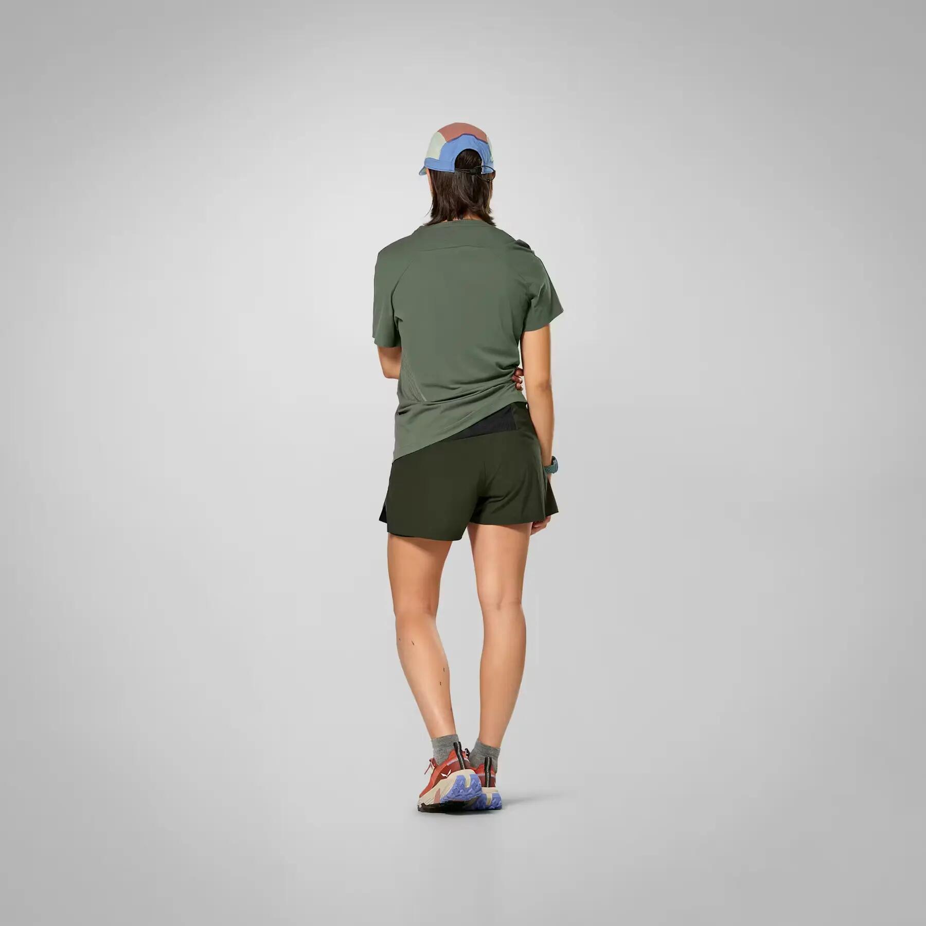 Short de senderismo 2 en 1 mujer Salewa Pedroc 4/5