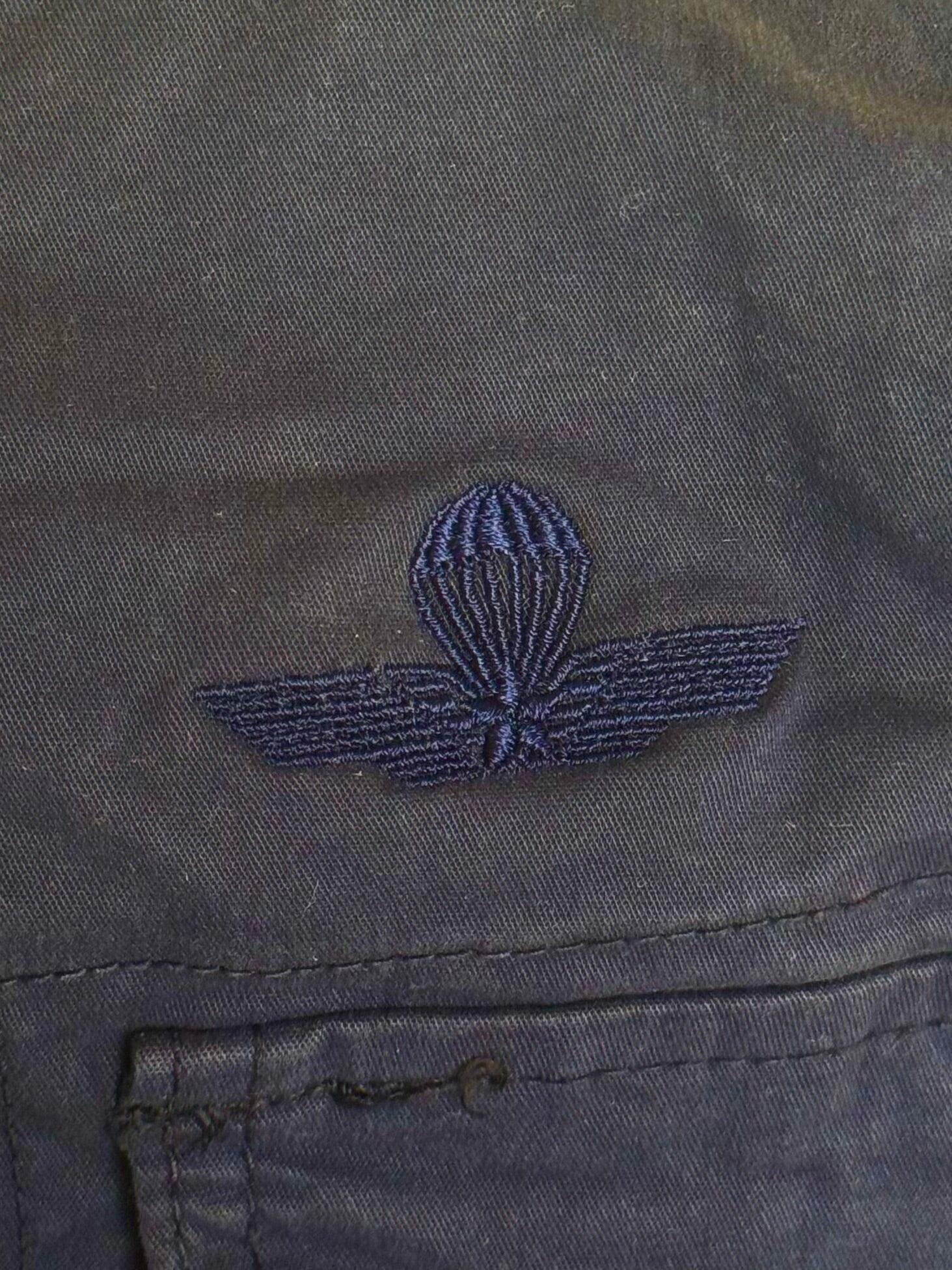 Bermuda Folgore blu cargo in cotone uomo 3/3