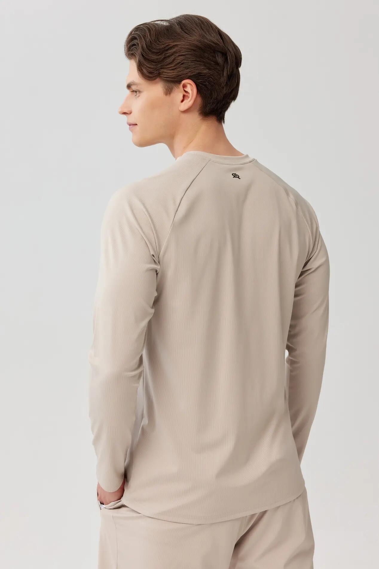 Męska koszulka treningowa szybkoschnąca Rough Radical Proof Tee Ls 2/4