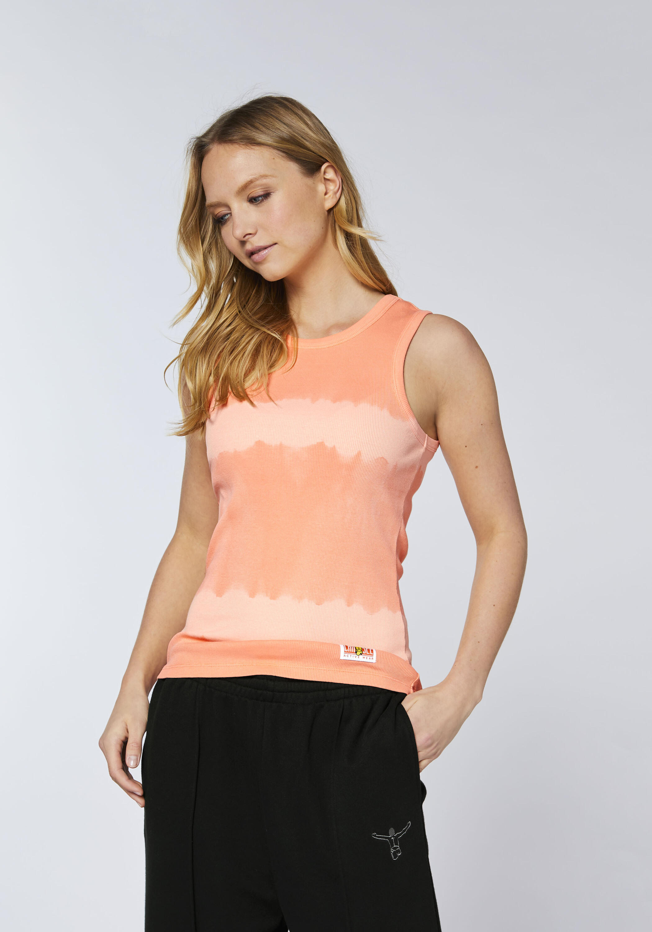 Tank Top aus feiner Baumwollrippe 3/7