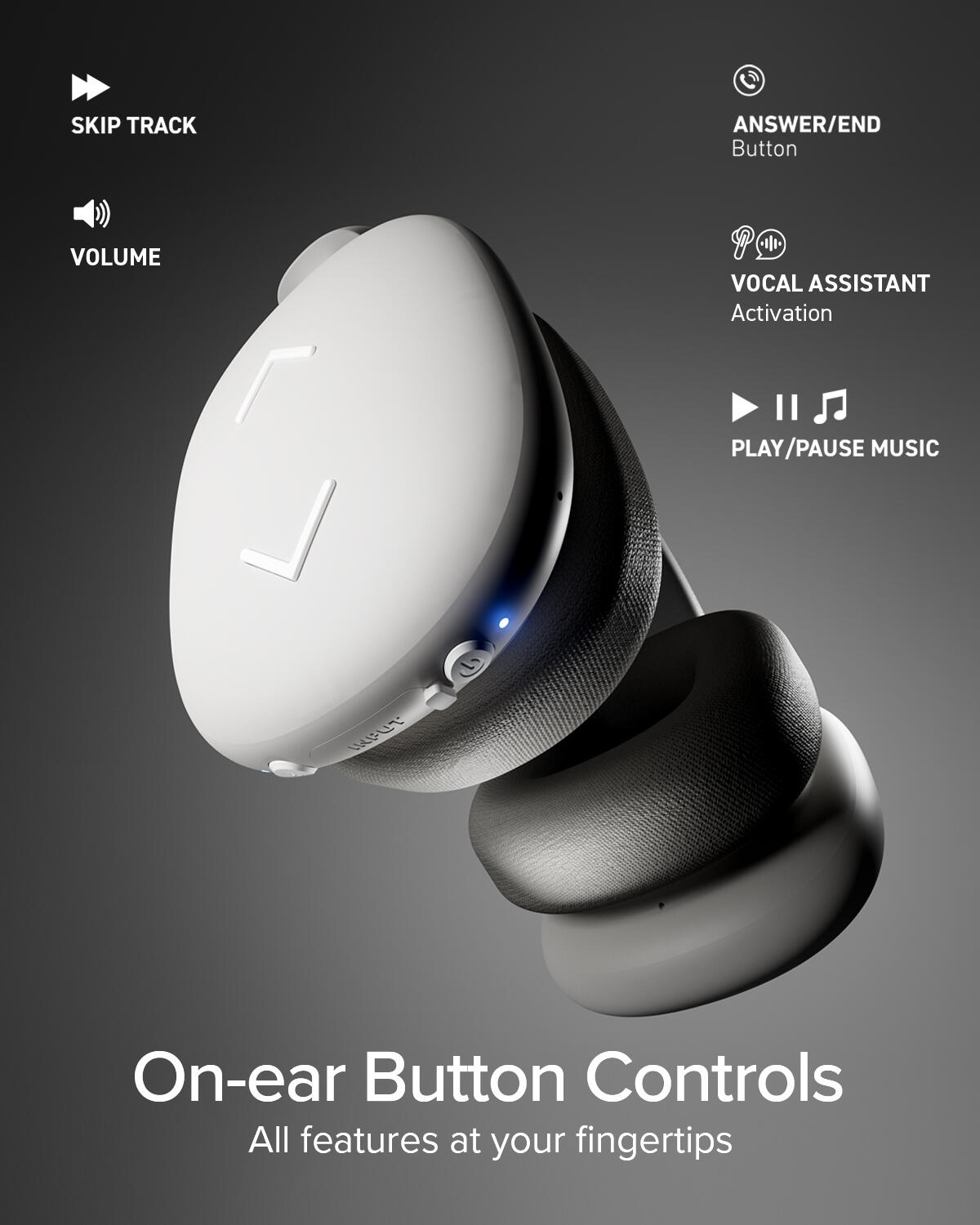 Casque sans fil Pure Wave autonomie 50 h avec micro 3/7