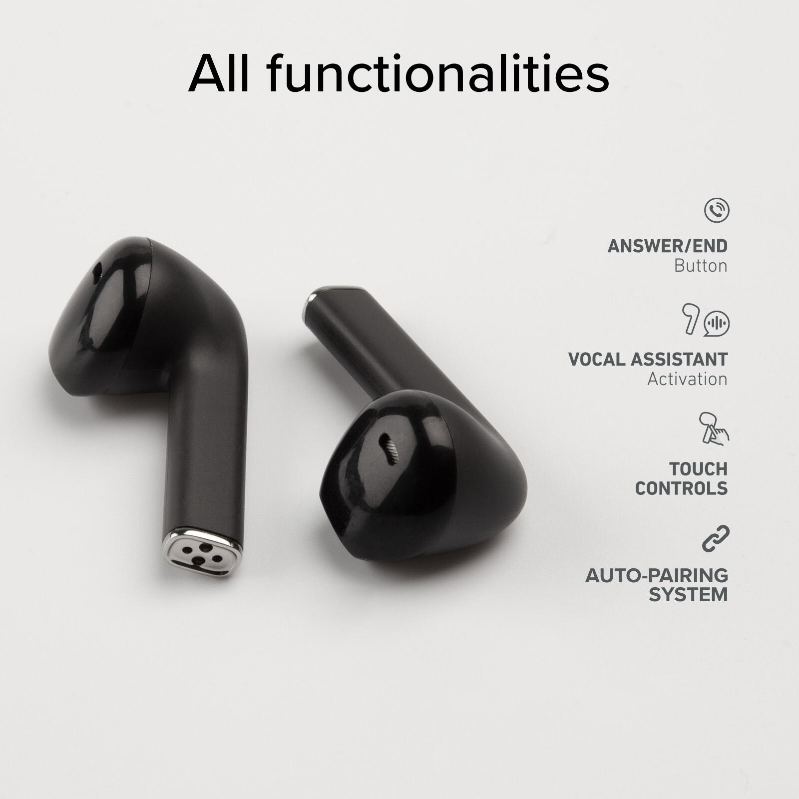 TWS One Color - écouteurs sans fil avec technologie True Wireless Stereo 3/7