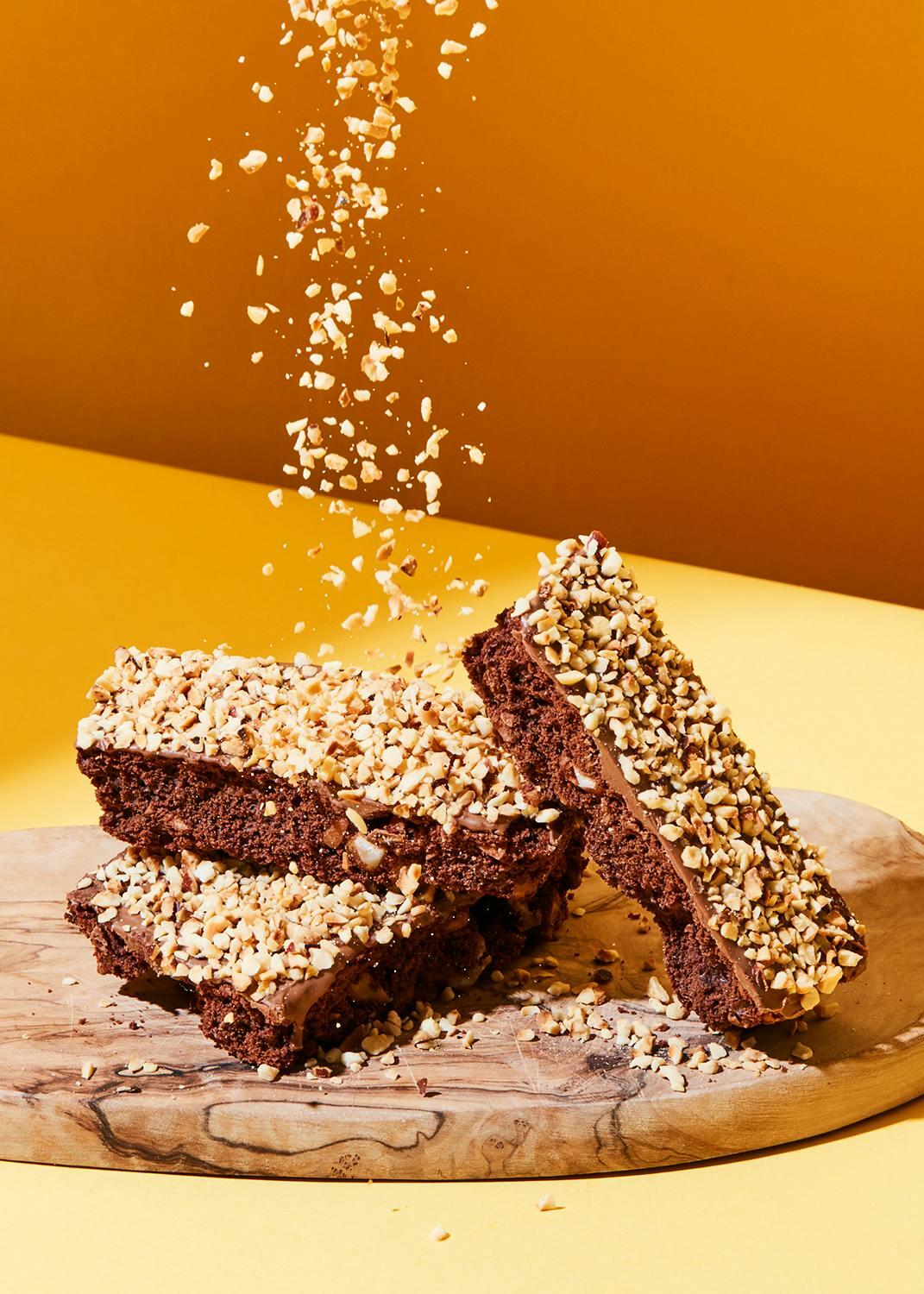 Noisettes torréfiées et concassées 1 kg 5/6