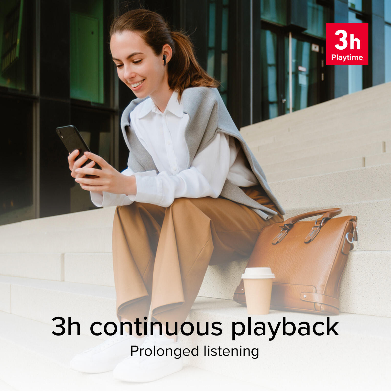 TWS One Color - écouteurs sans fil avec technologie True Wireless Stereo 5/7