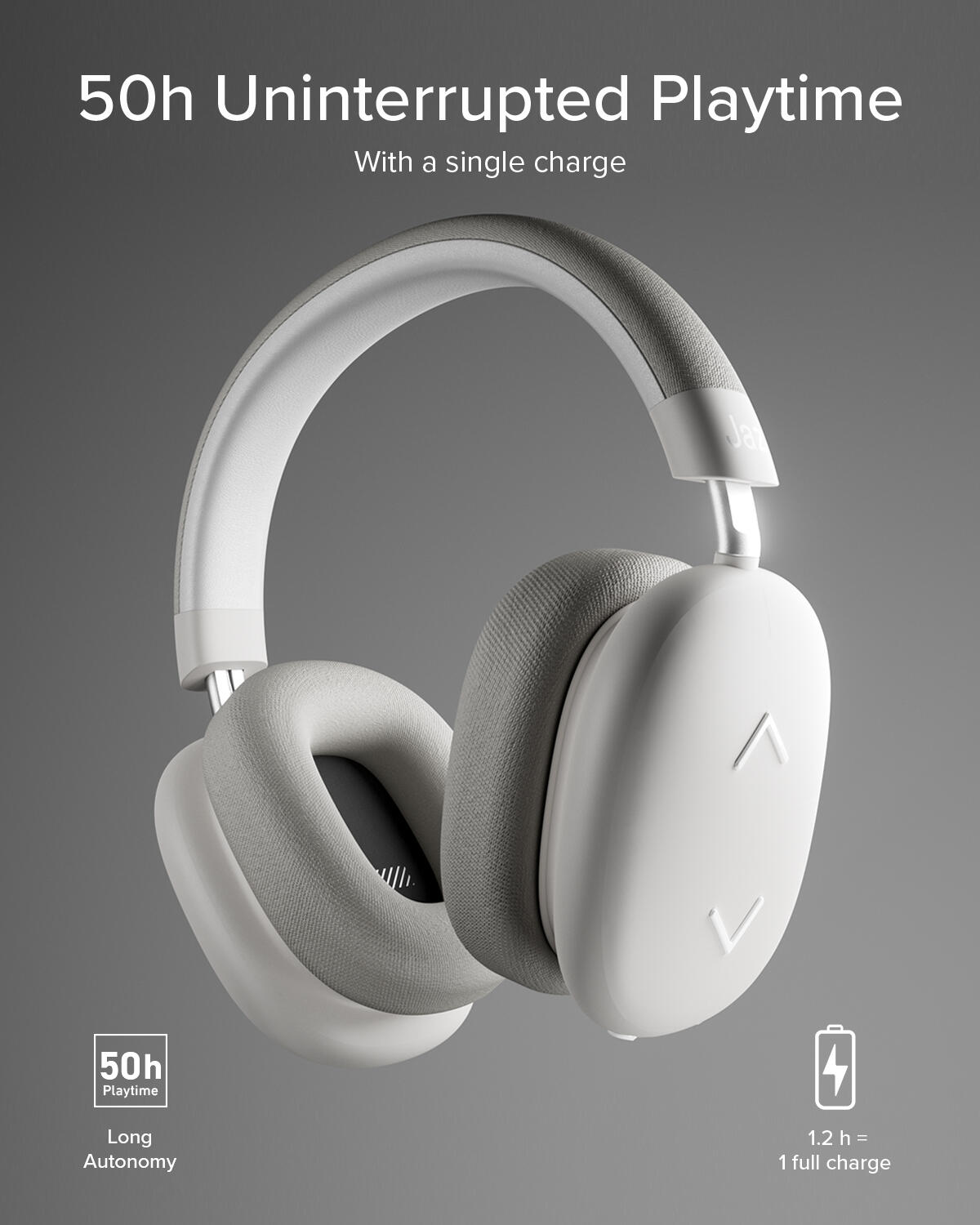 Casque sans fil Pure Wave autonomie 50 h avec micro 4/7