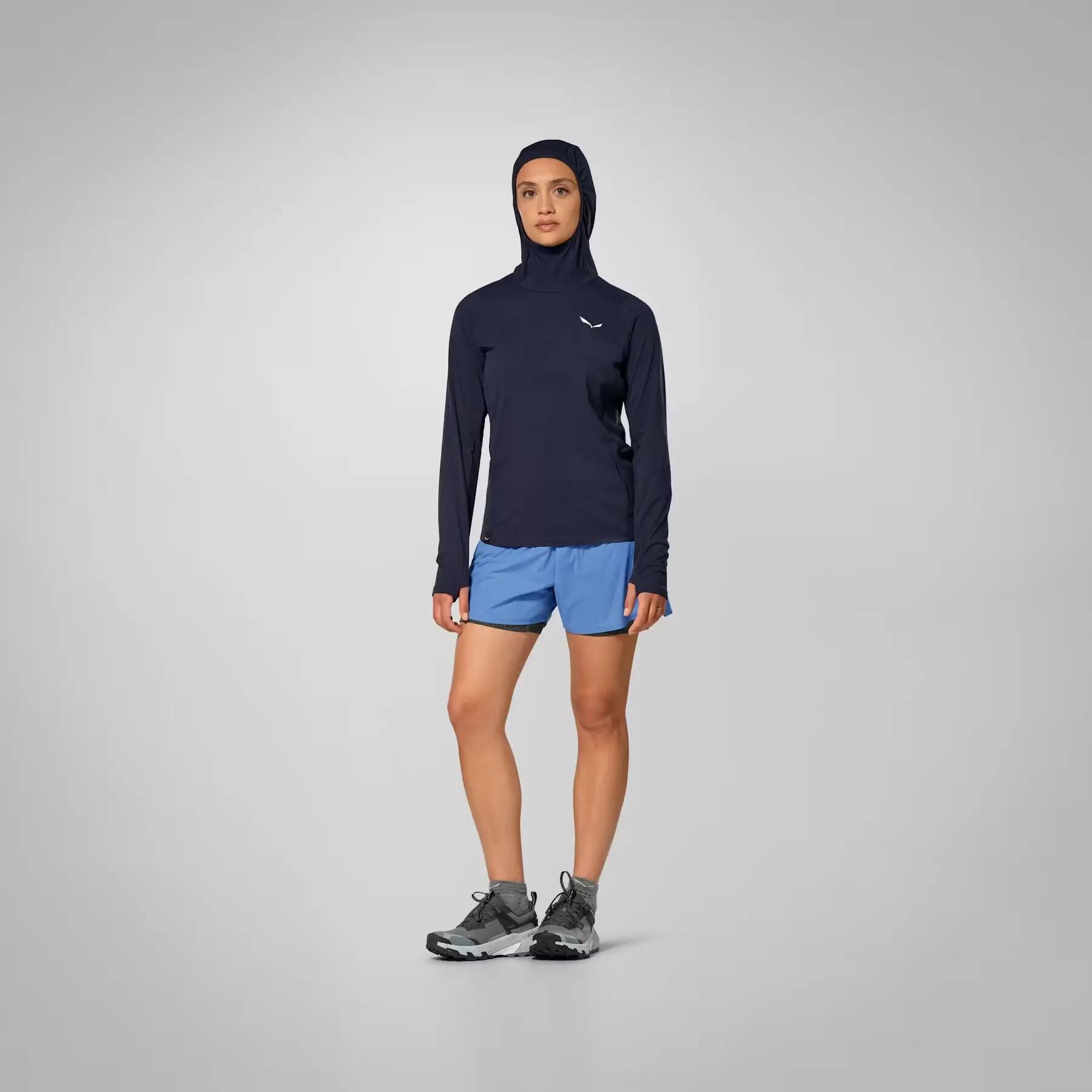 Short de senderismo 2 en 1 mujer Salewa Pedroc 3/5