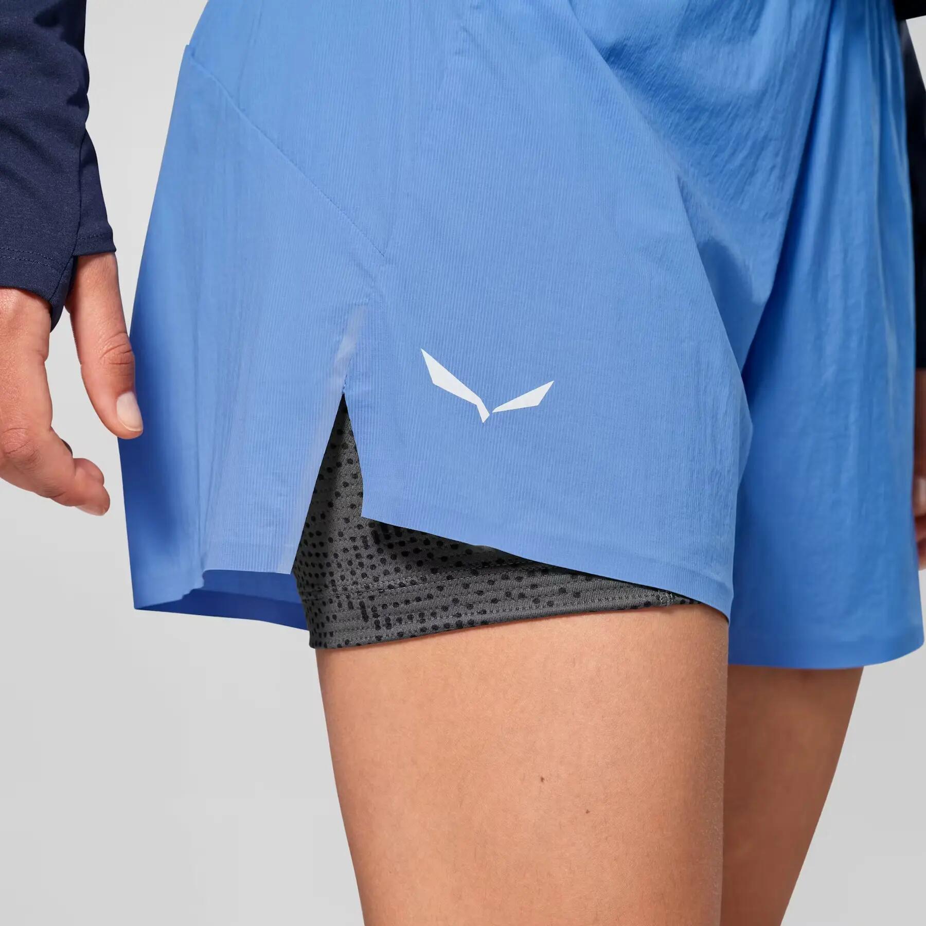 Short de senderismo 2 en 1 mujer Salewa Pedroc 5/5