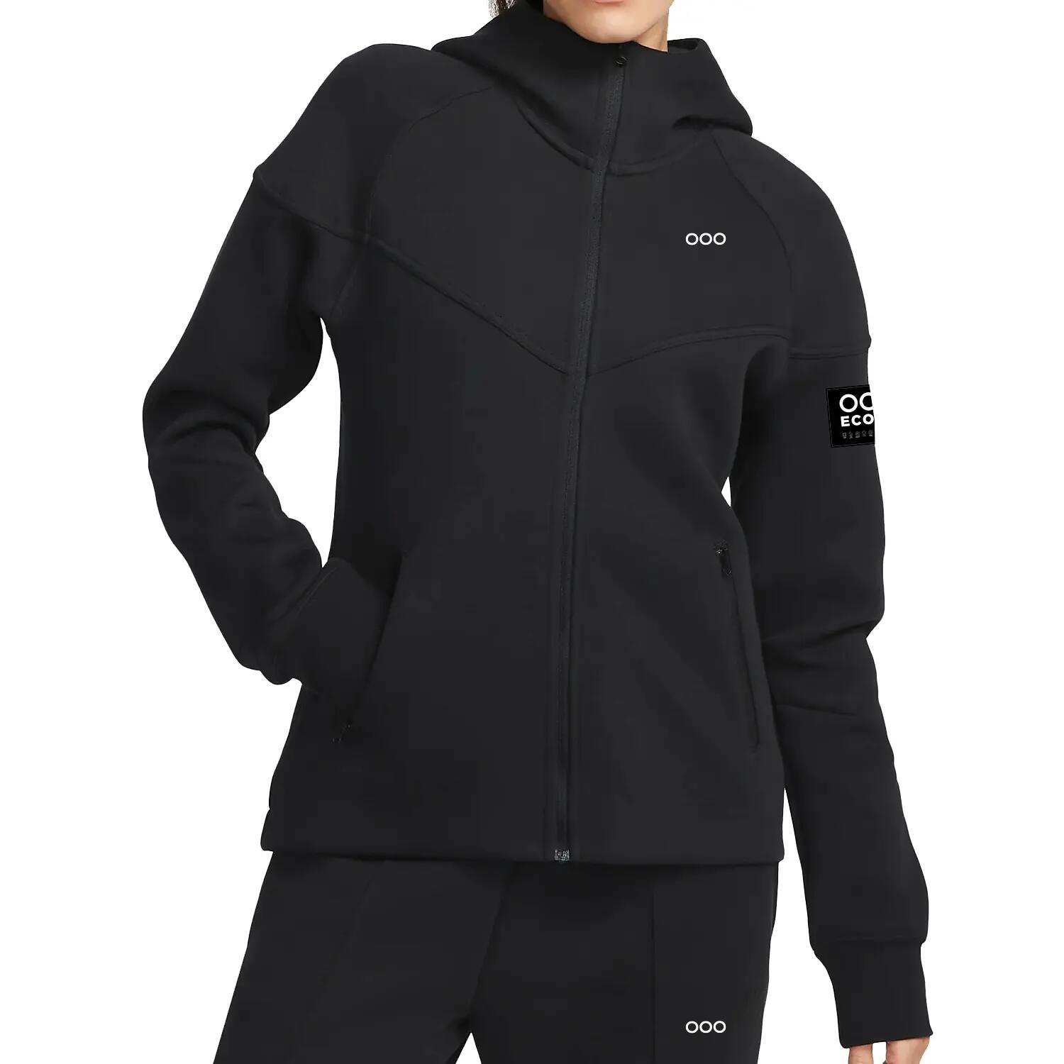 Sudadera avec capucha ECOON modèle York couleur noir 3/3