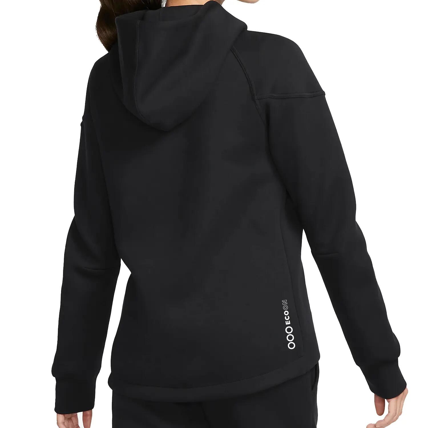 Sudadera avec capucha ECOON modèle York couleur noir 2/3