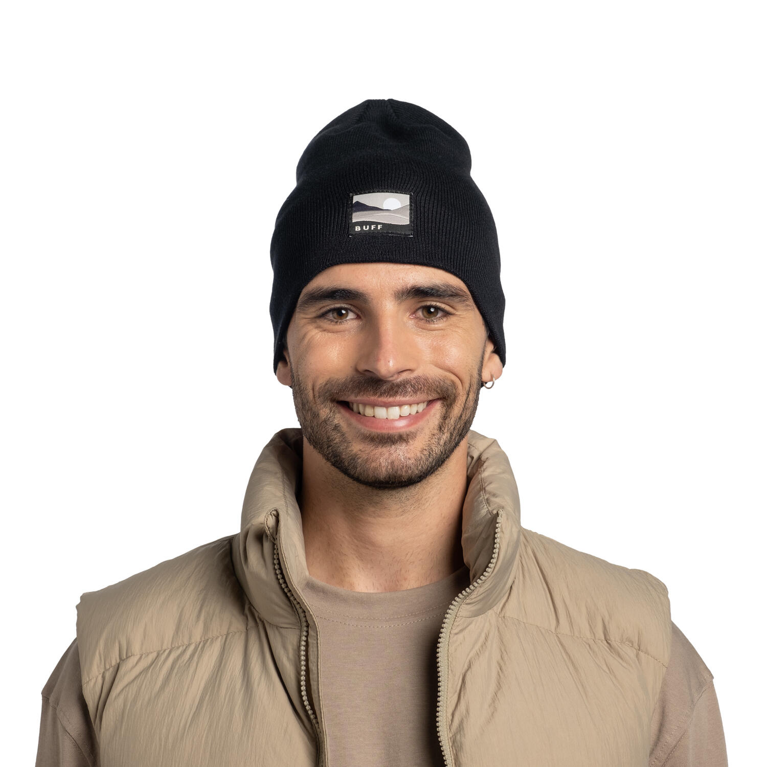 Gorro Knitted Unisex Buff Negro ÚNICA 5/7