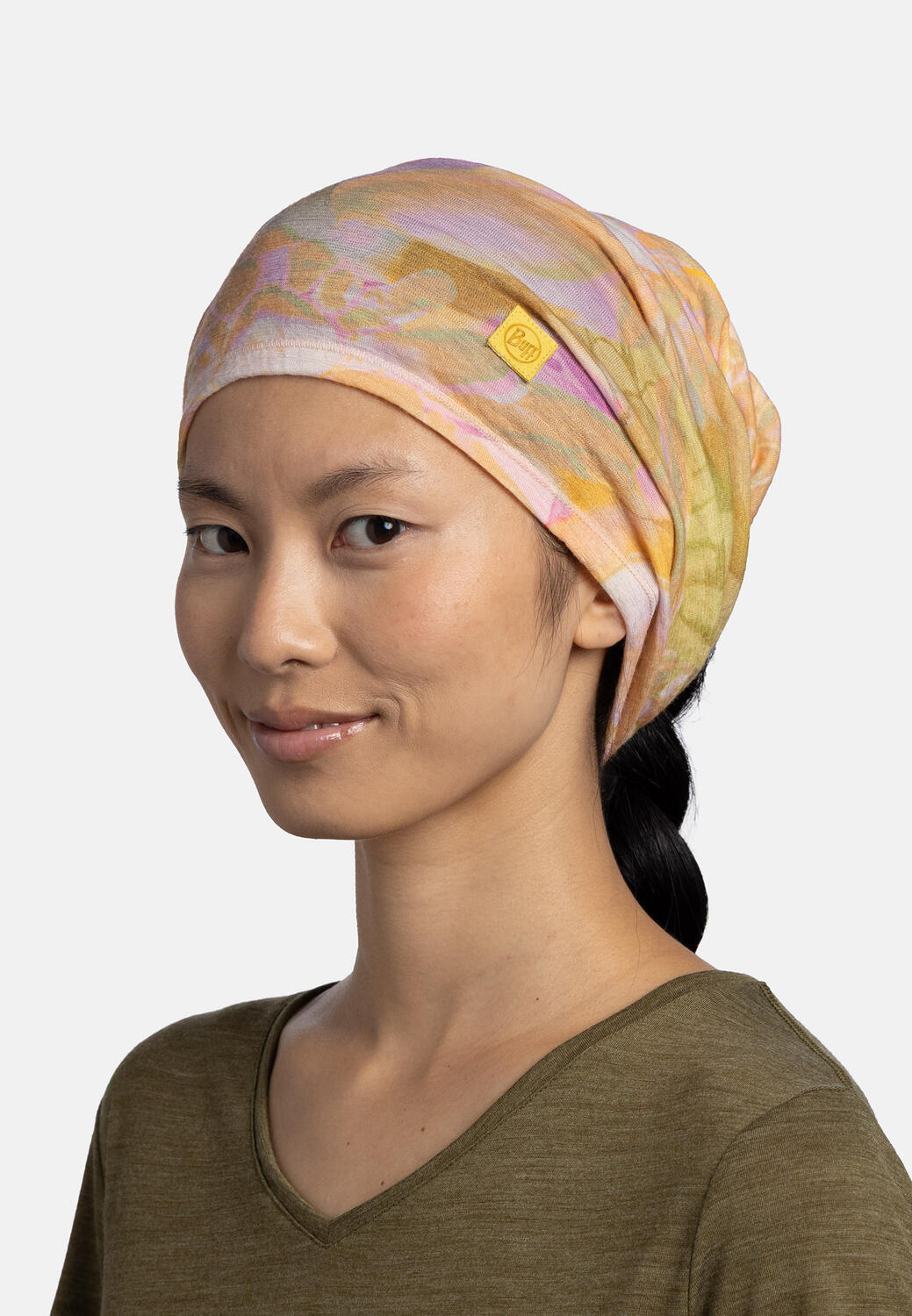 Merino Lightweight Prints Unisex Buff Amarillo 6/7