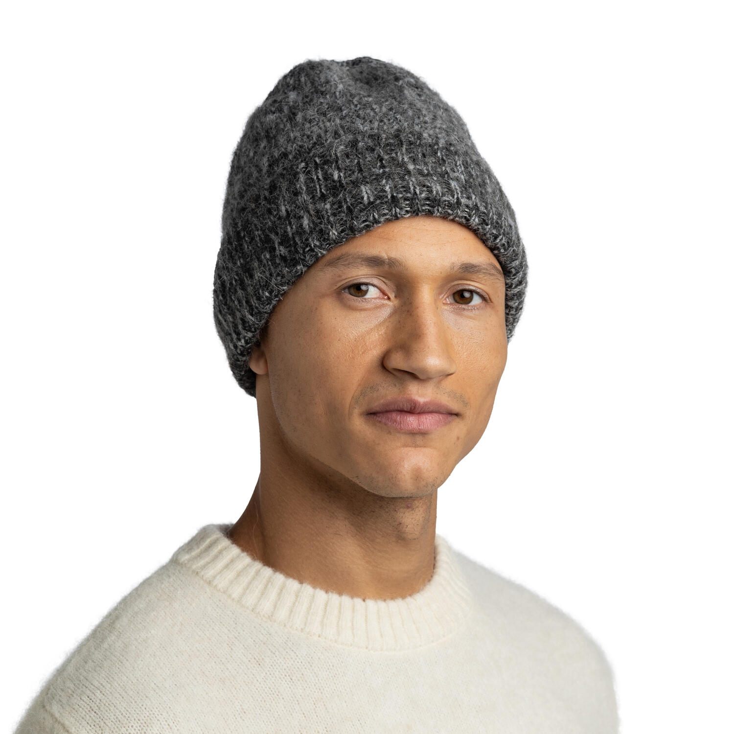 Gorro Knitted Unisex Buff Gris oscuro 4/5