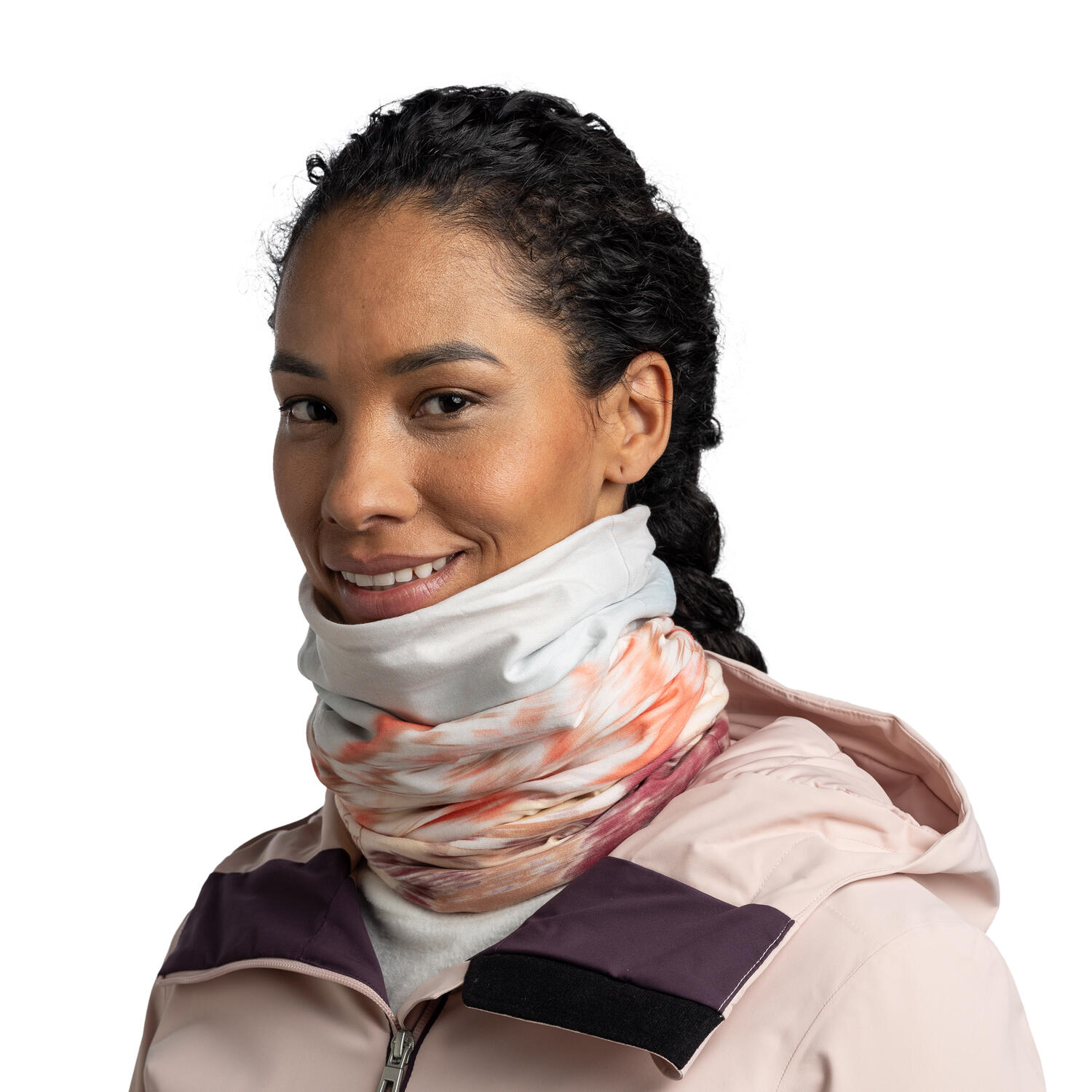 Braga de cuello Polar Reversible Unisex Buff Naranja 6/7