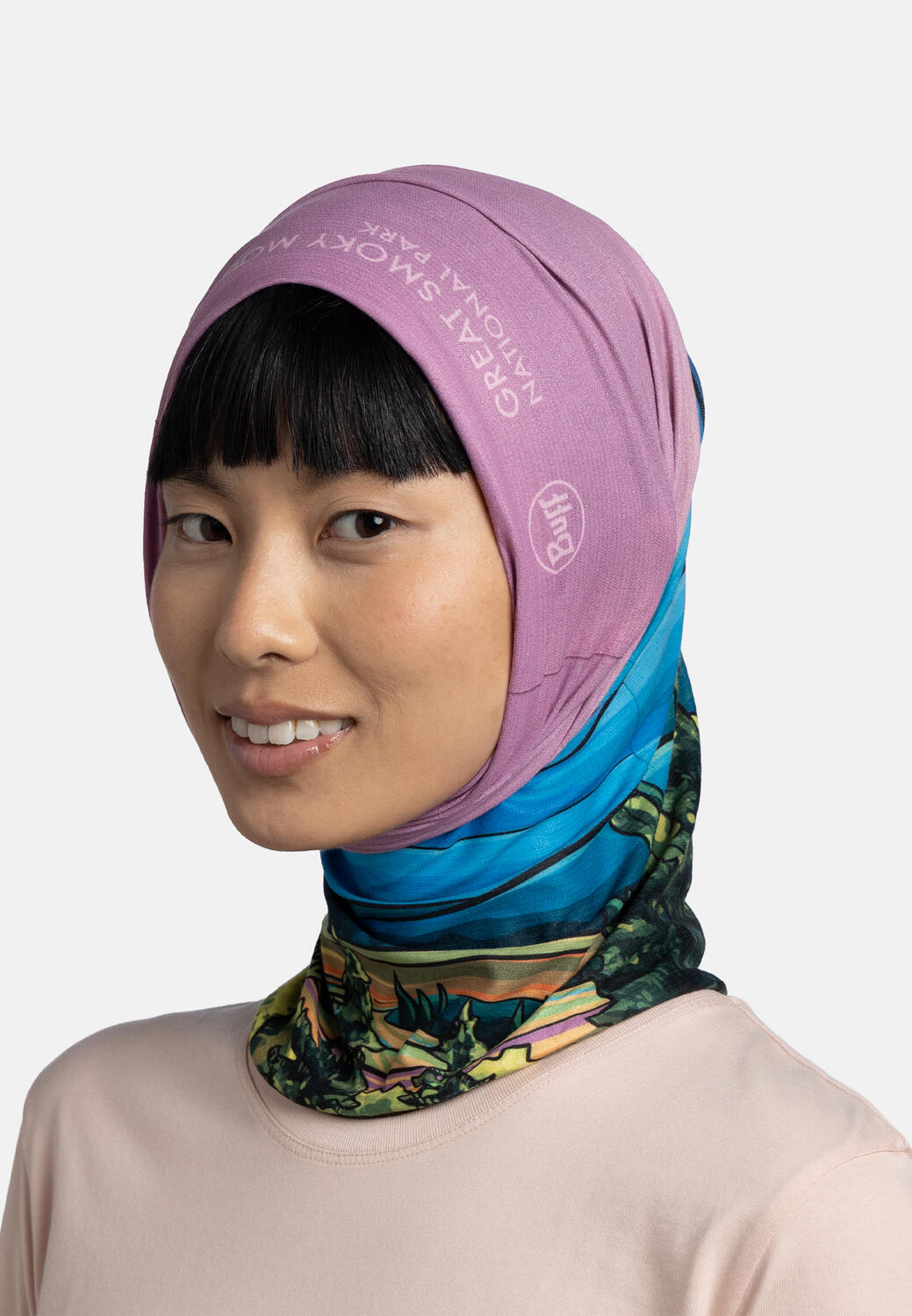 Chusta wielofunkcyjna Buff Coolnet UV National Parks - great smoky 6/7
