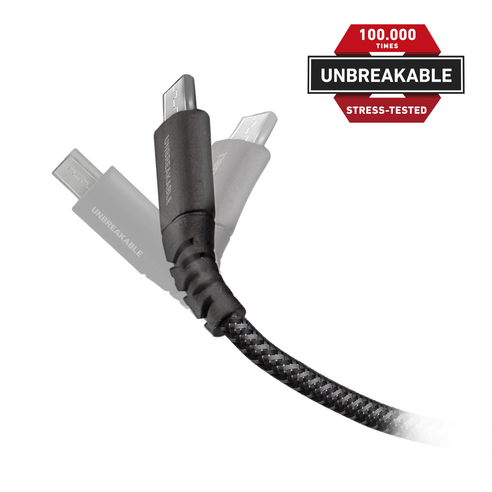 Câble USB - en fibre d'aramide de Micro USB 3/4