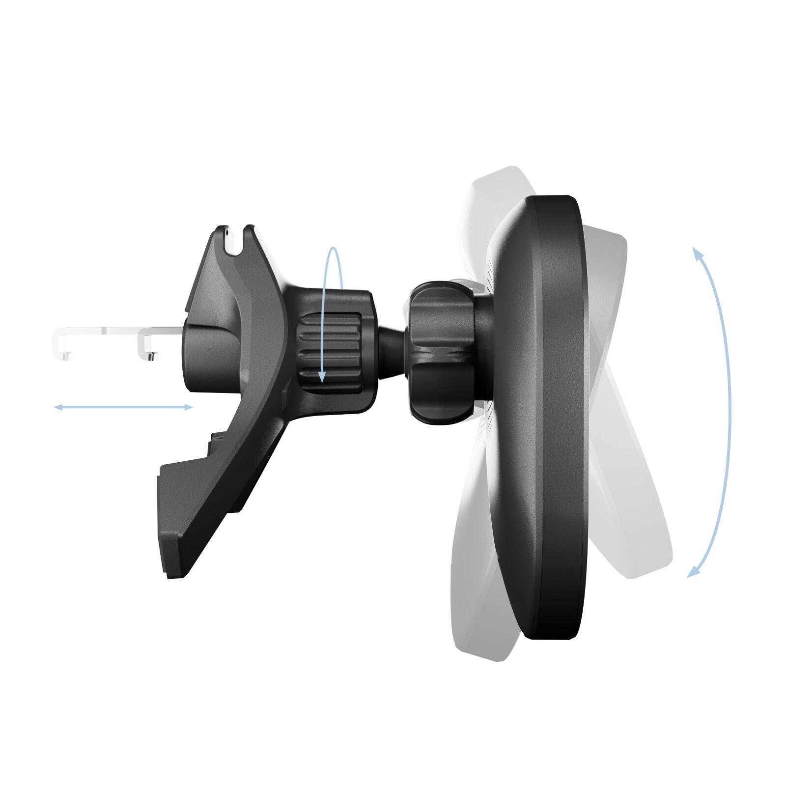 Support de voiture magnétique avec recharge sans fil Qi2 Power Mag Holder 4/7
