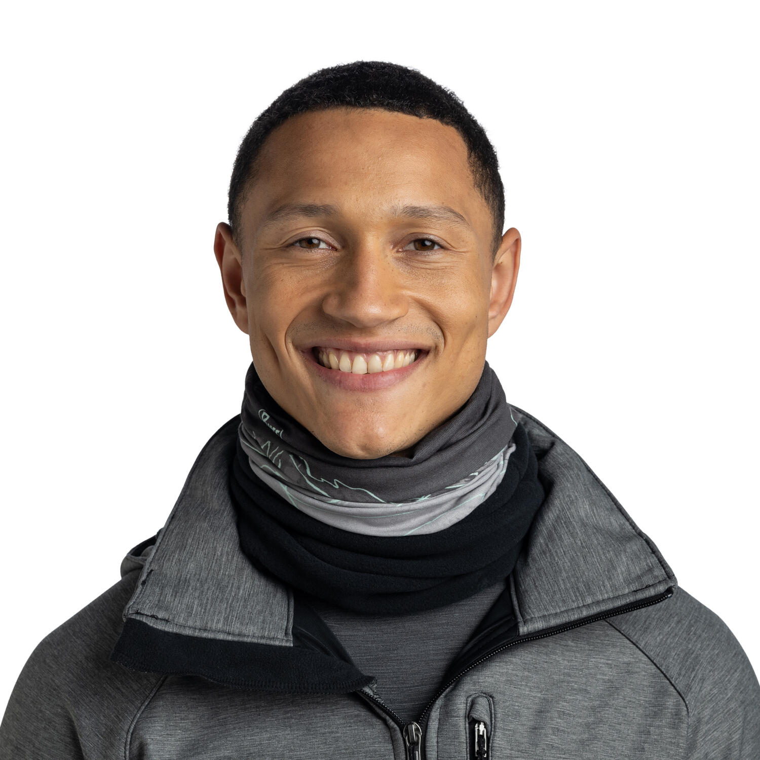 Braga de cuello Polar Unisex Buff Gris 5/7