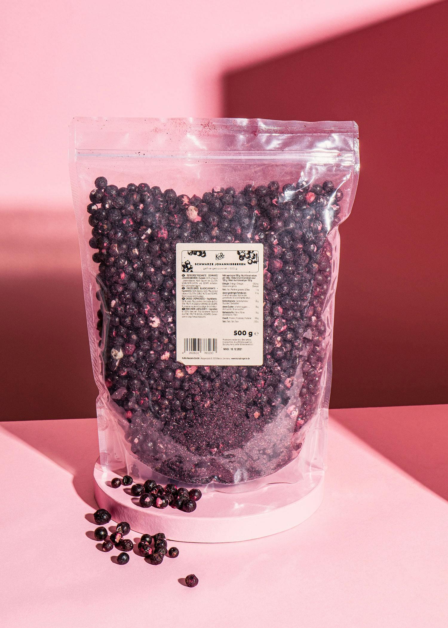 KoRo - Cassis lyophilisés 500 g 2/6