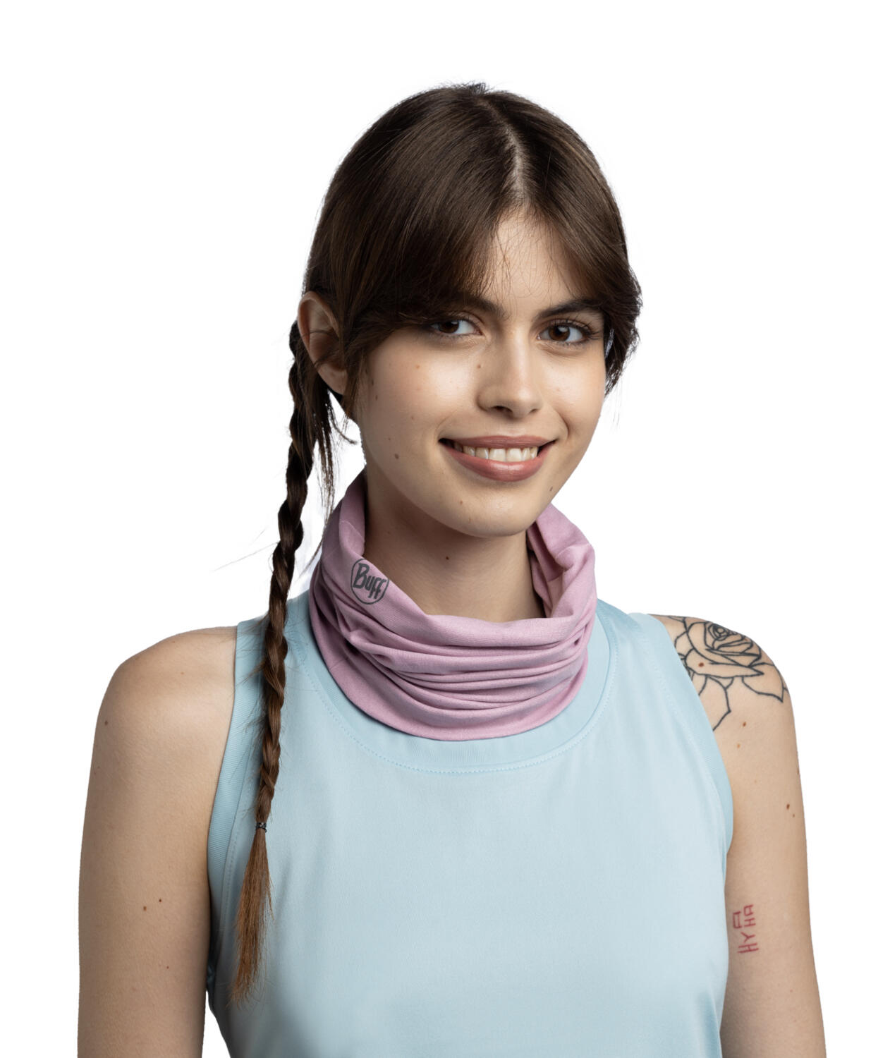 Braga de cuello CoolNet UV® Mujer Buff Morado 4/7